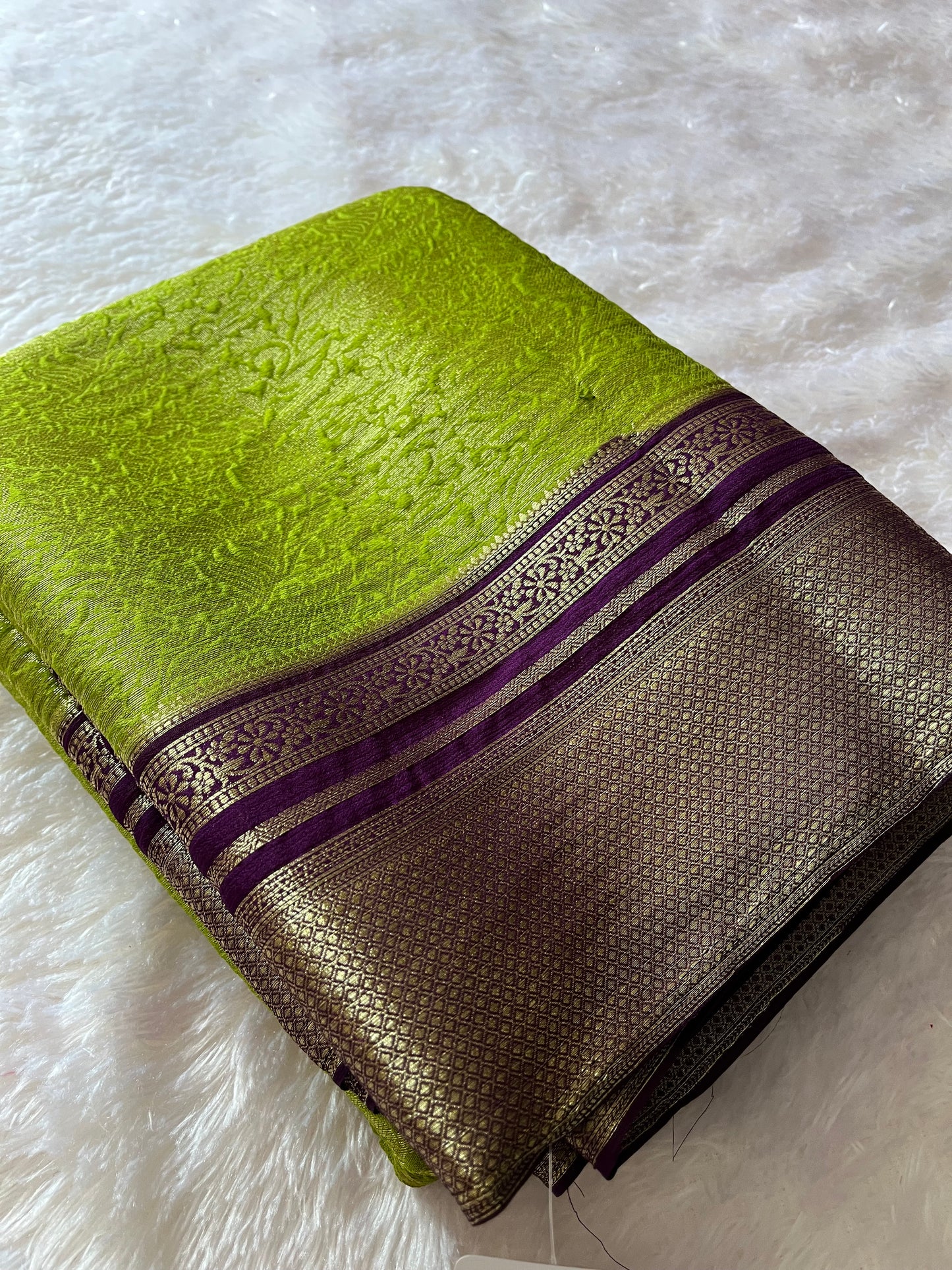 Banarasi Brocade soft silk