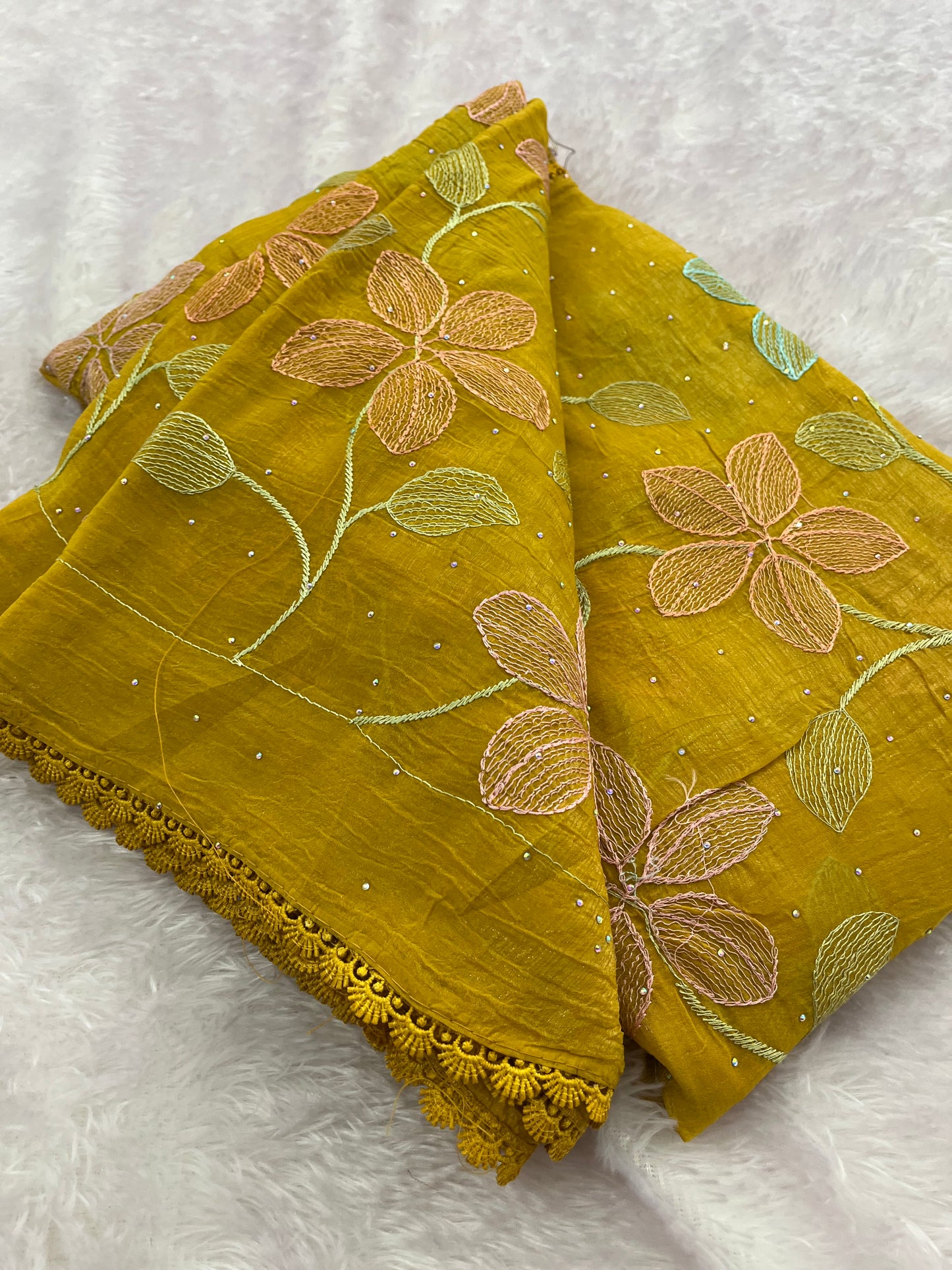 Organza Fancy saree