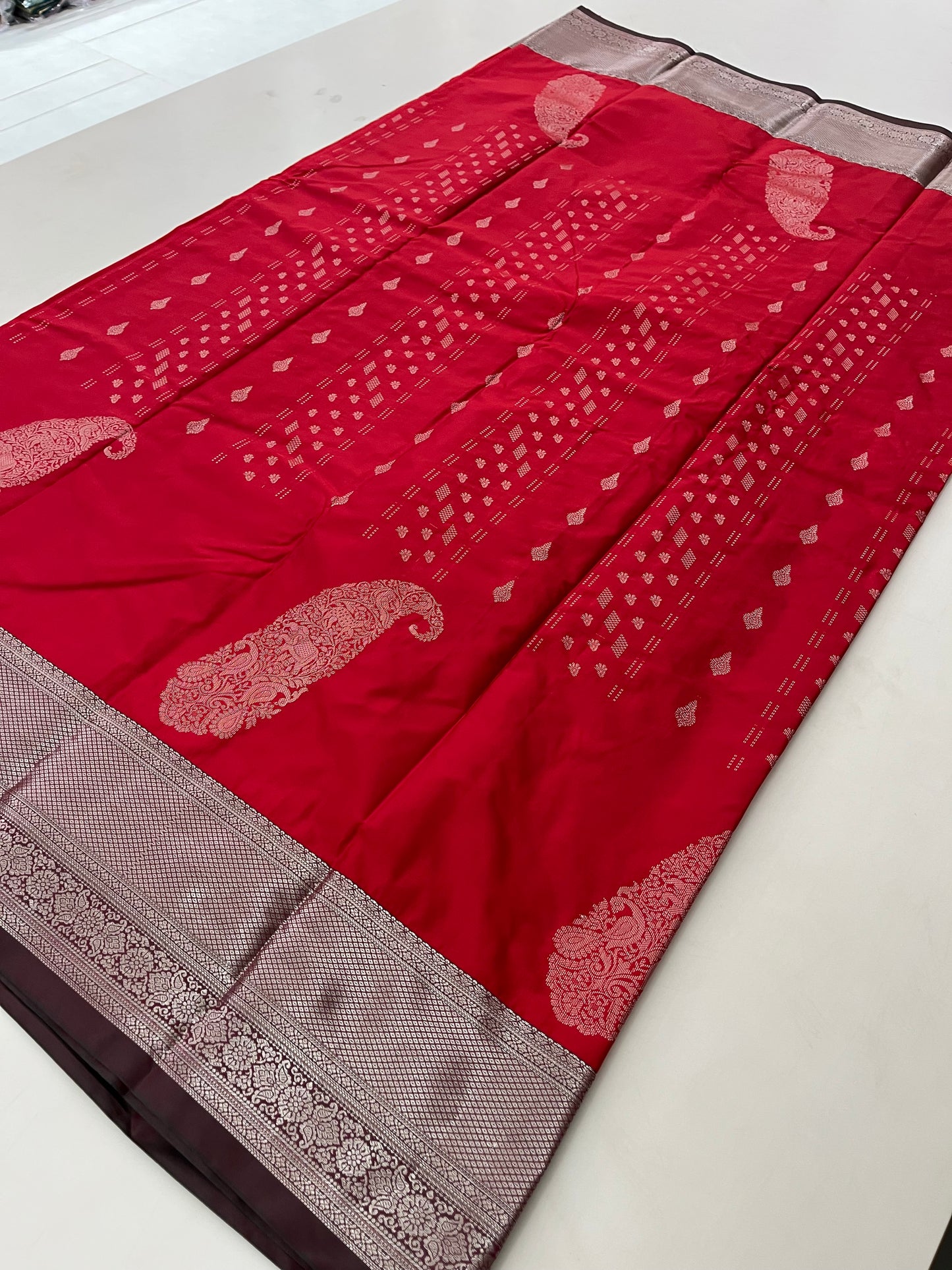 Semi Kanchi Silk Saree