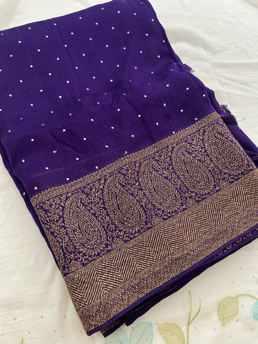 JUTE TUSSAR PREMIUM WITH MIRROR WORK-22
