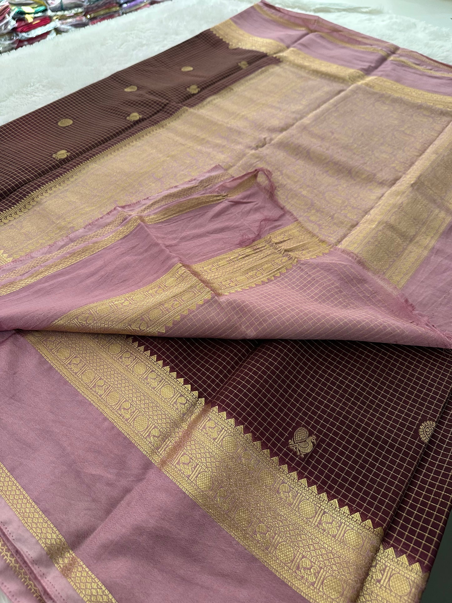 Premium Checks Crape-M13
