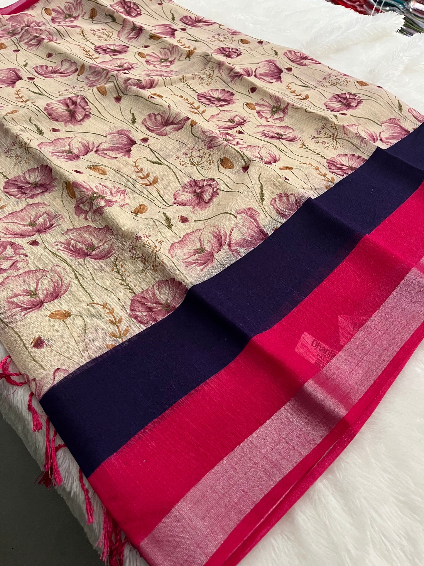 M10 linen chiffon