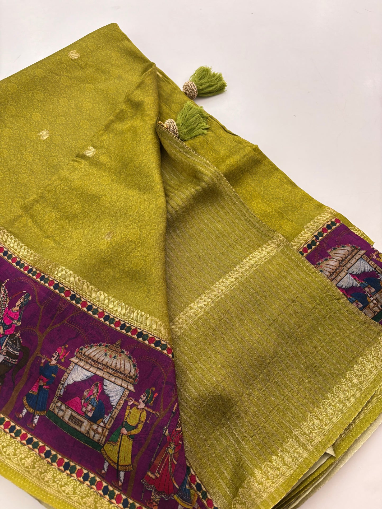 Crape banarasi fancy