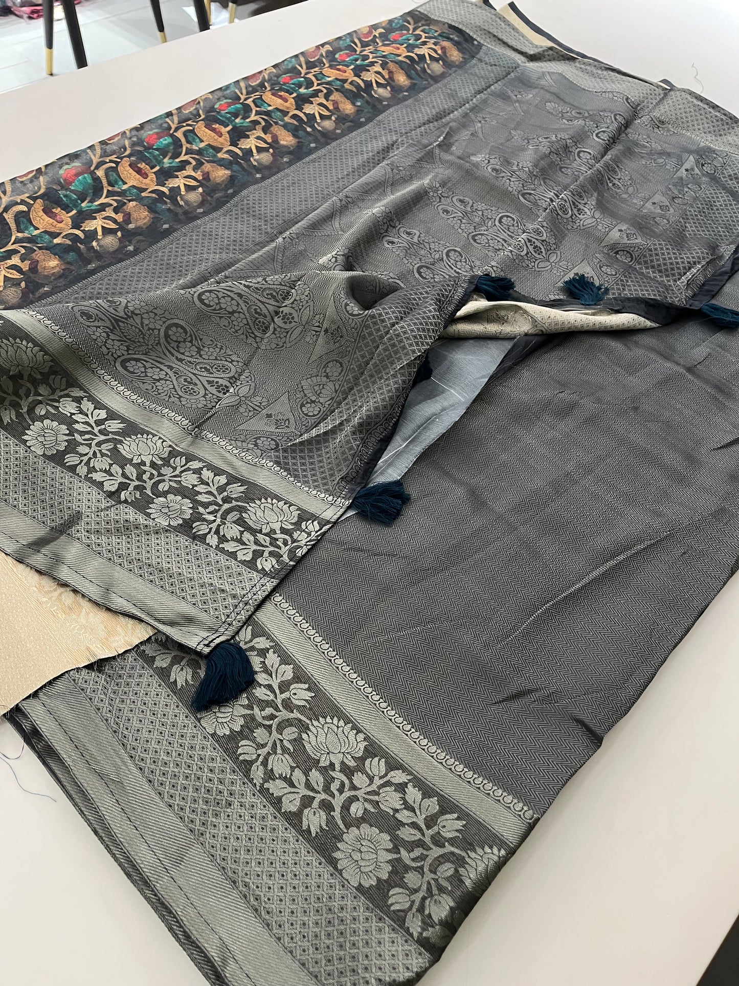 Premium printed Brosso Saree