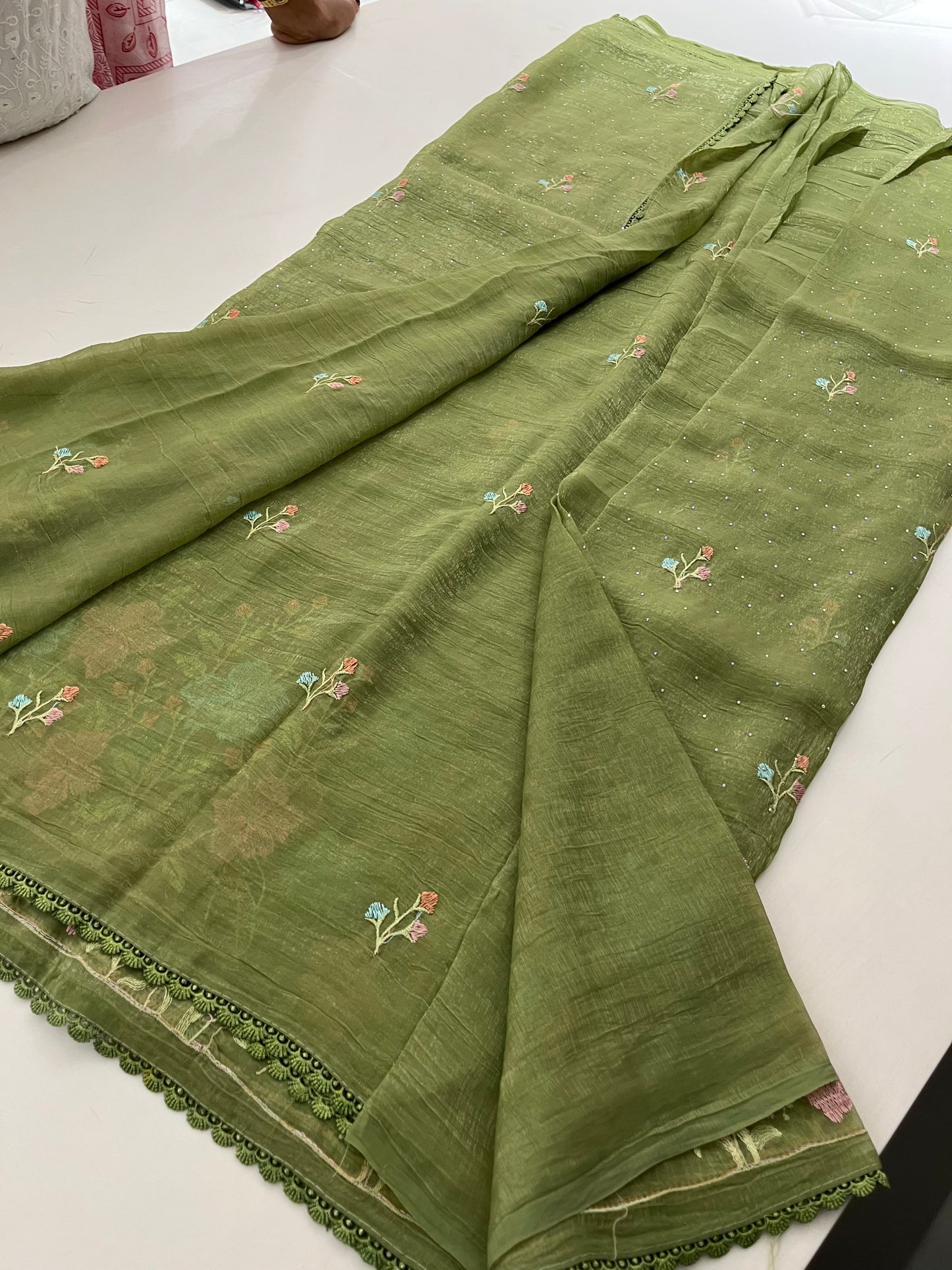 Ju9 Soft Organza Embroidery