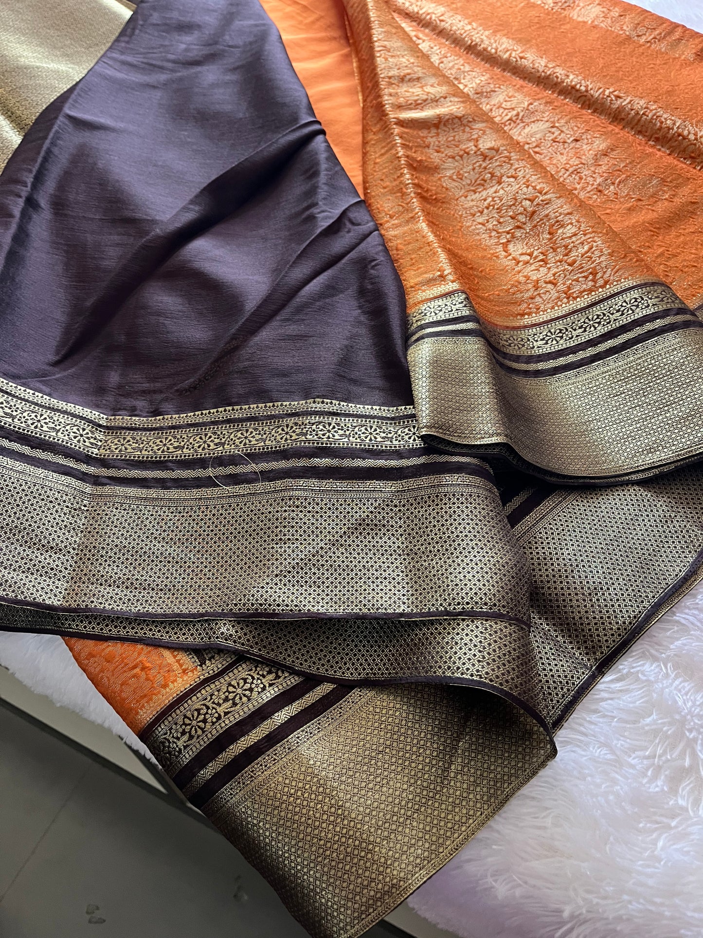 Banarasi Brocade soft silk