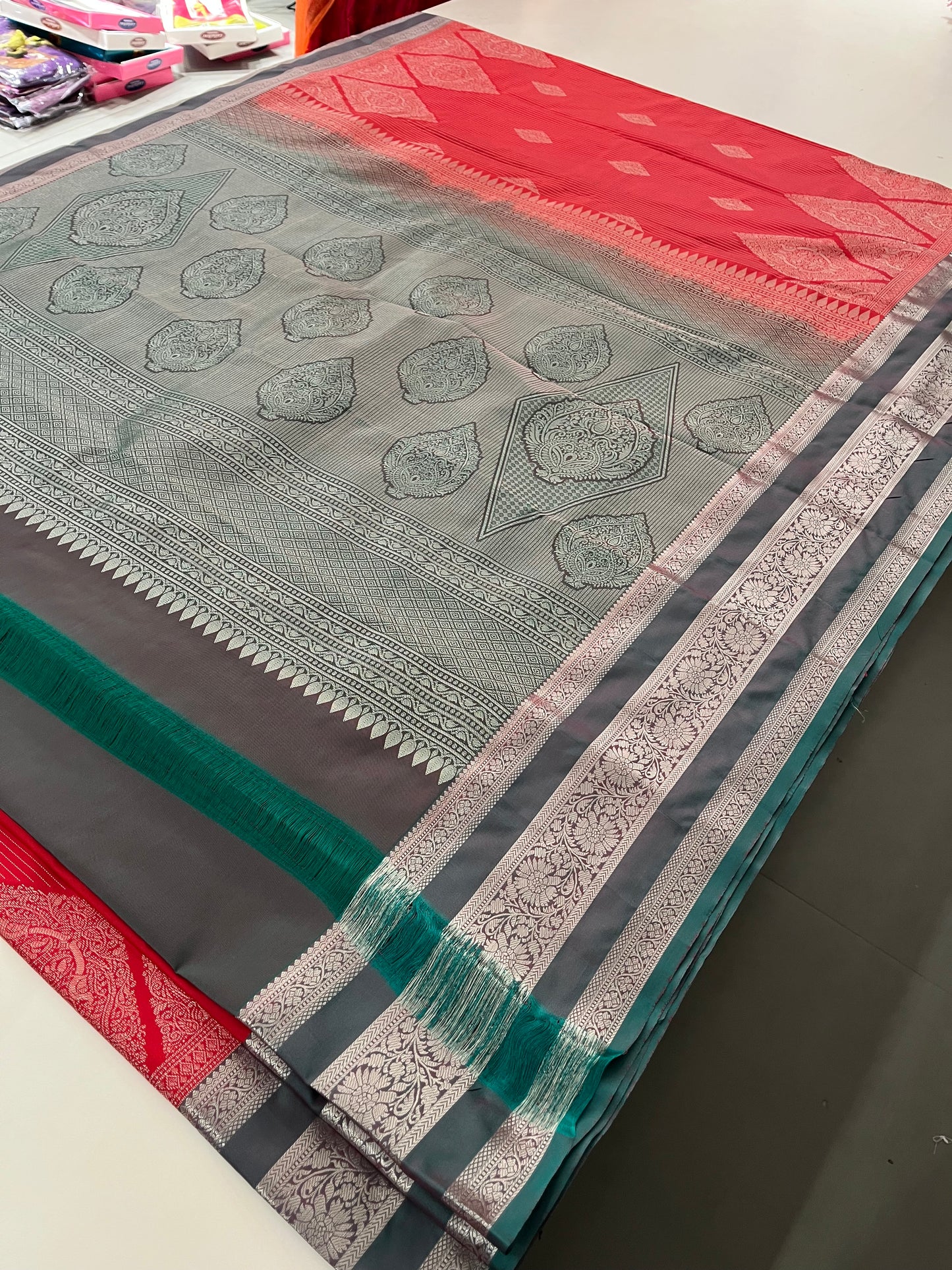 Kanchi Sami Silk Brocade