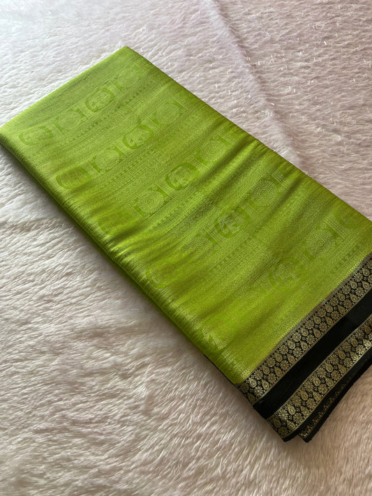 Banarasi Brocade Soft Silk