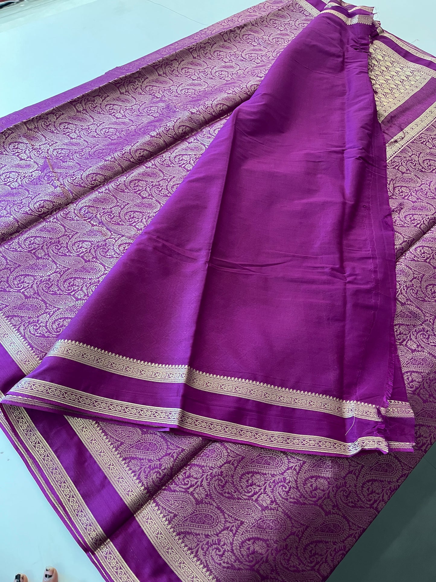 Banarasi brocade soft silk
