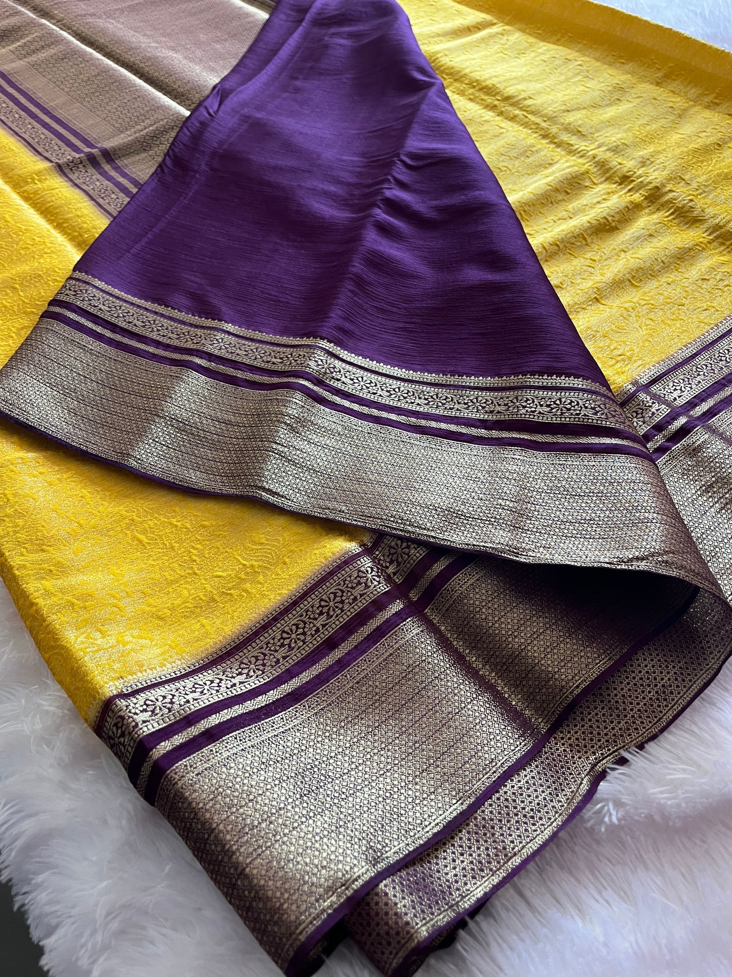 Banarasi Brocade soft silk