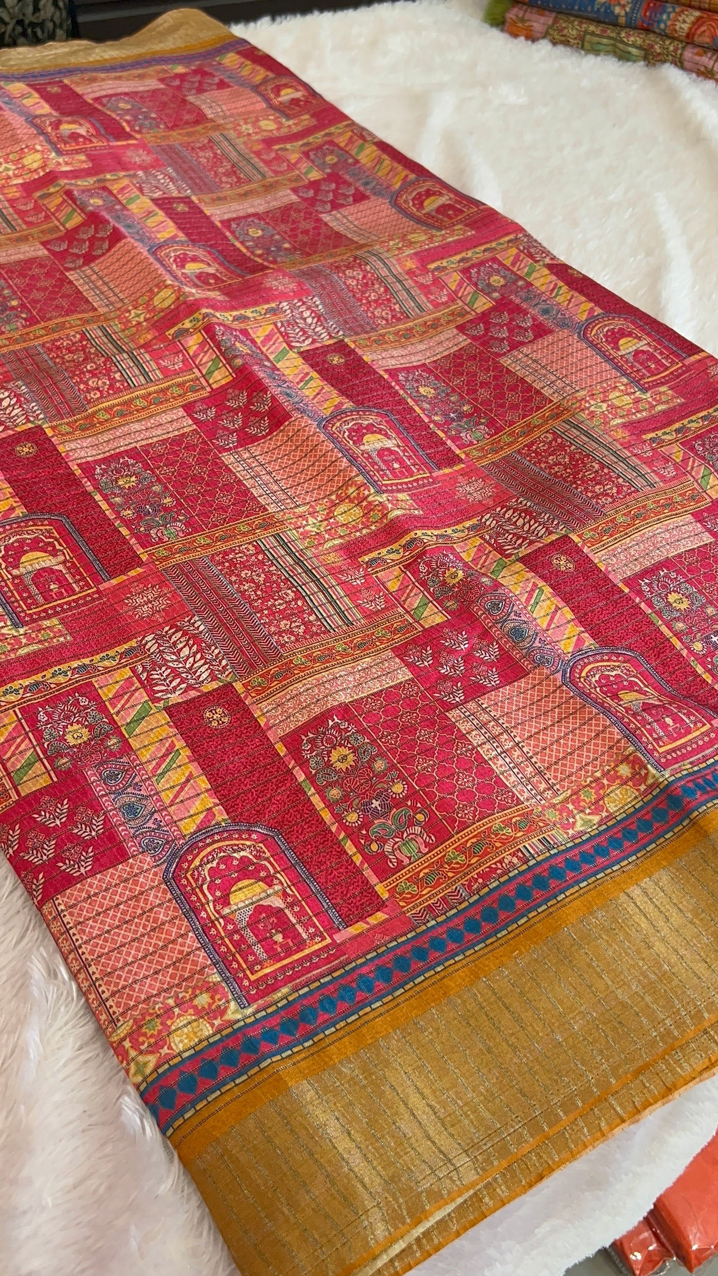 Tussar fancy