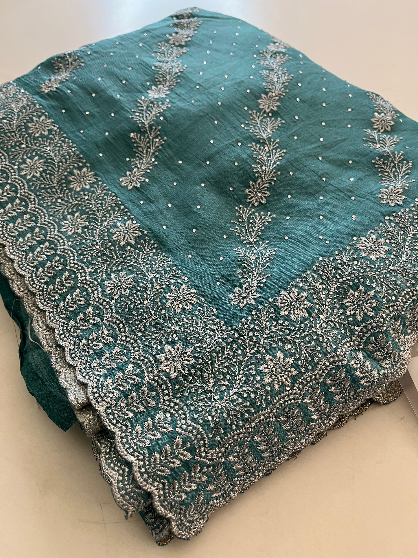 Tussar Work fancy saree-1016