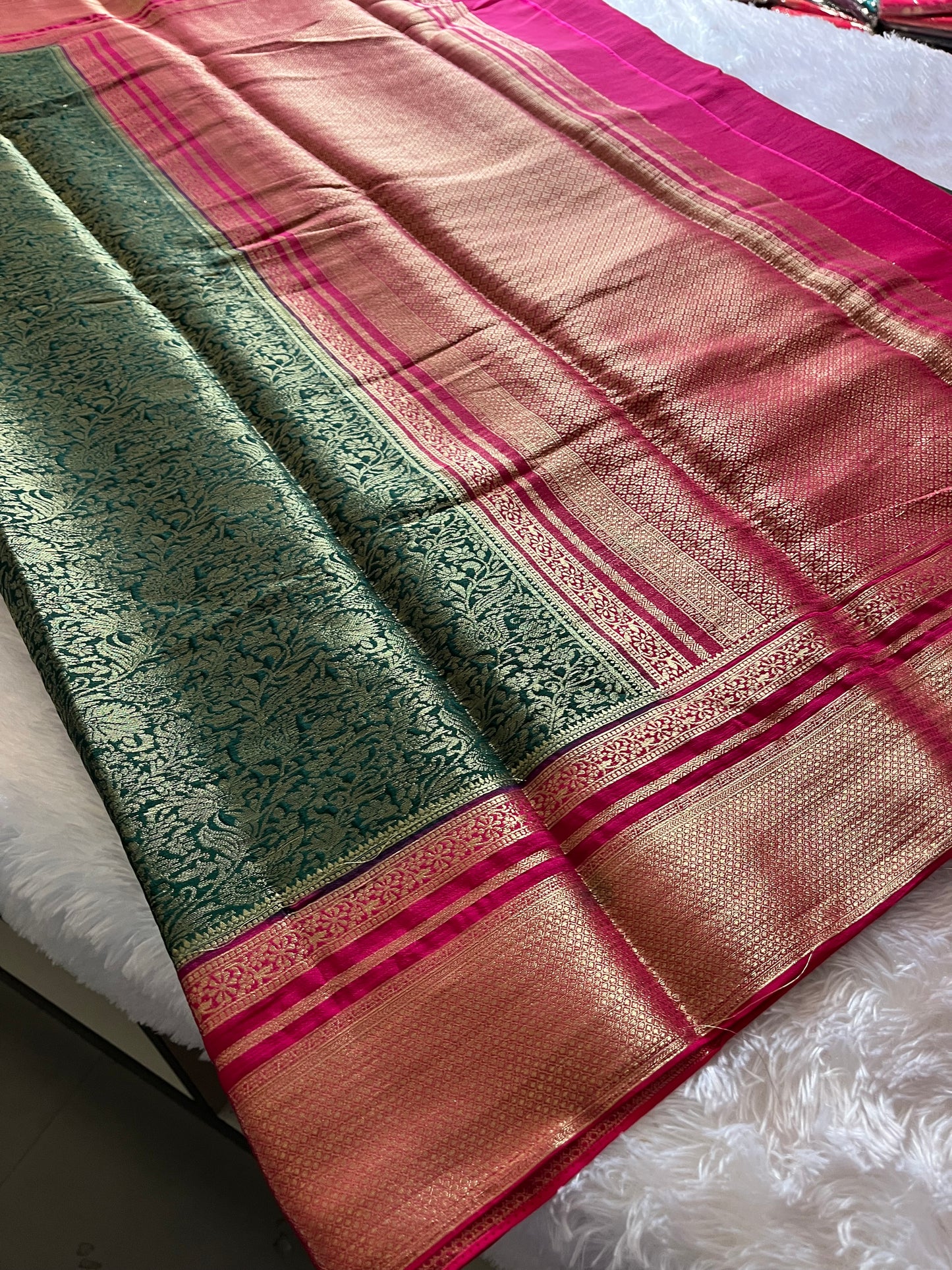 Banarasi Brocade soft silk