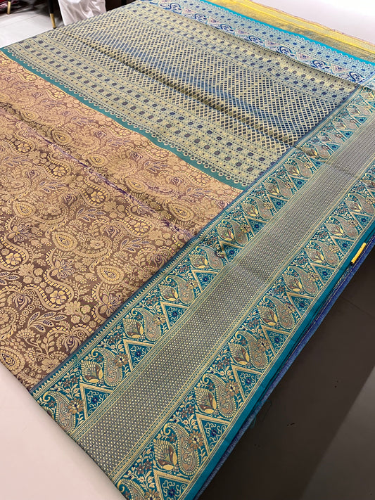 Designer Kanchi silk saree