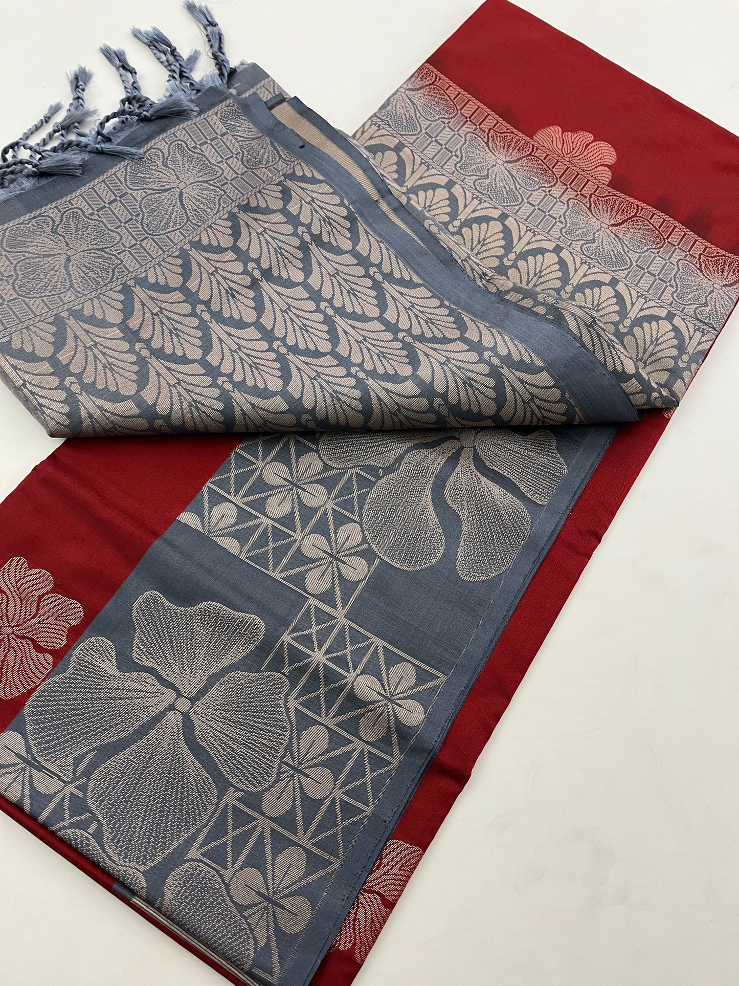Semi Kanchi Silk Saree
