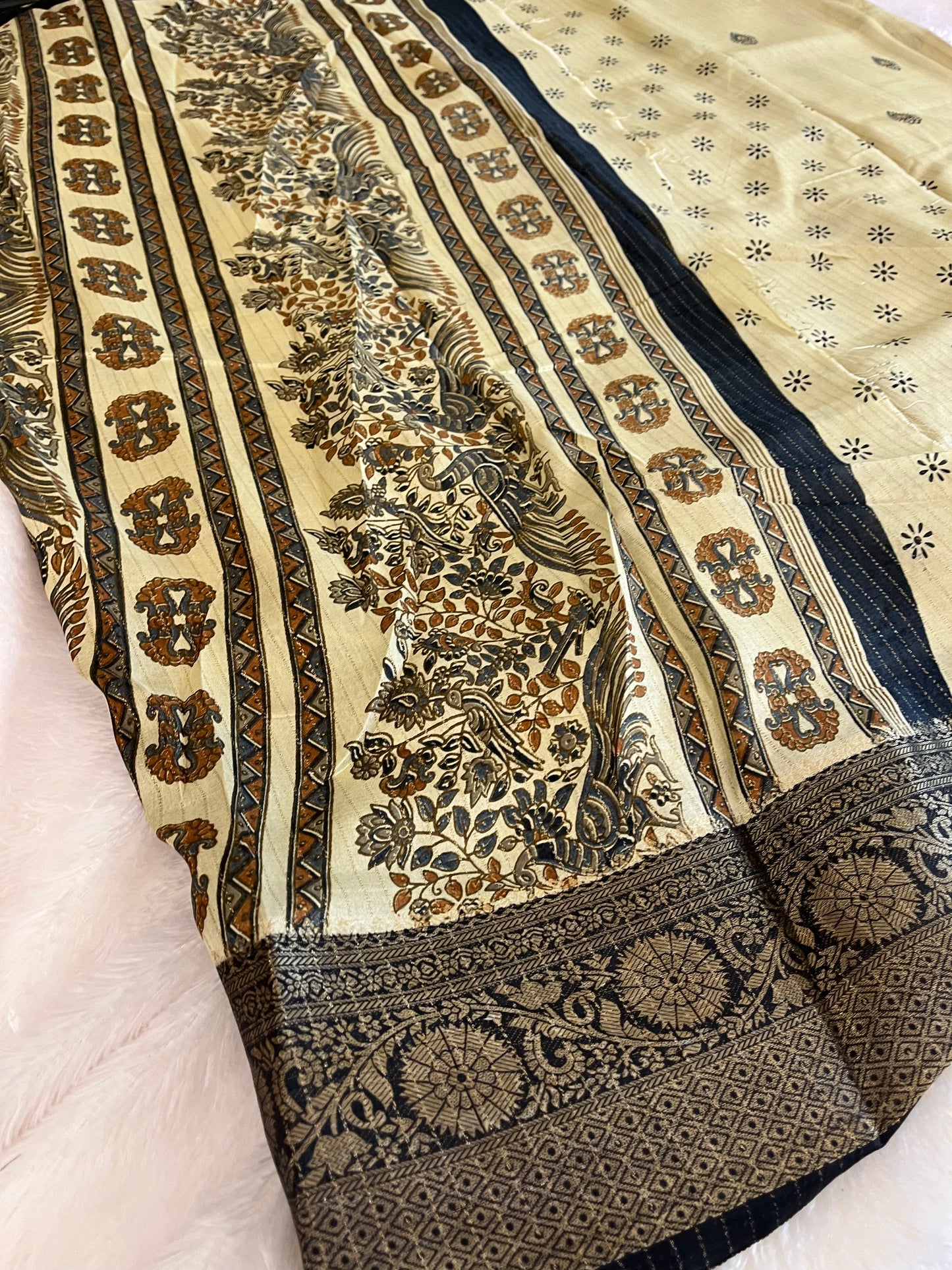 Tussar fancy-109