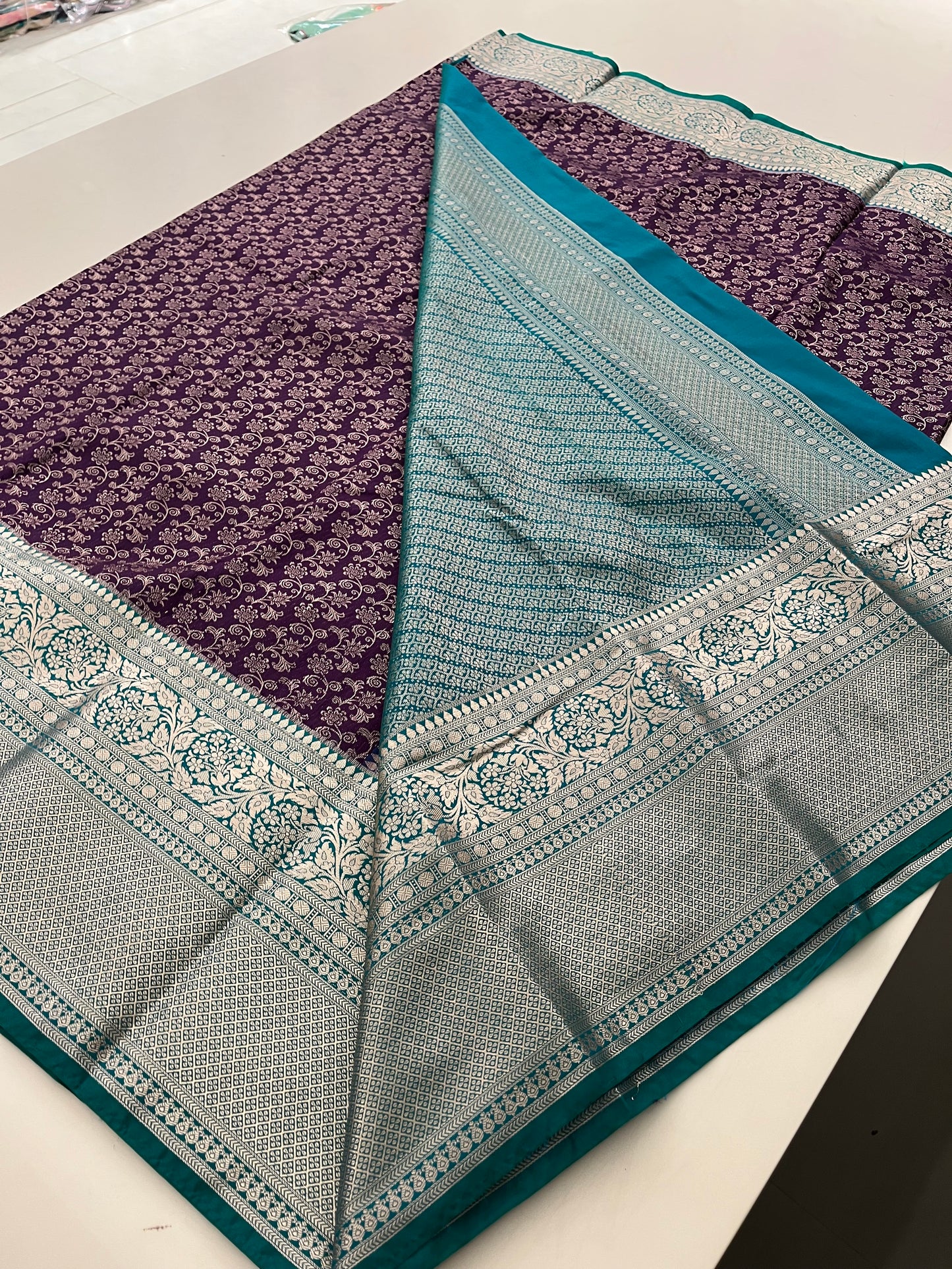 Semi Kanjeevaram Tissue Silk Saree