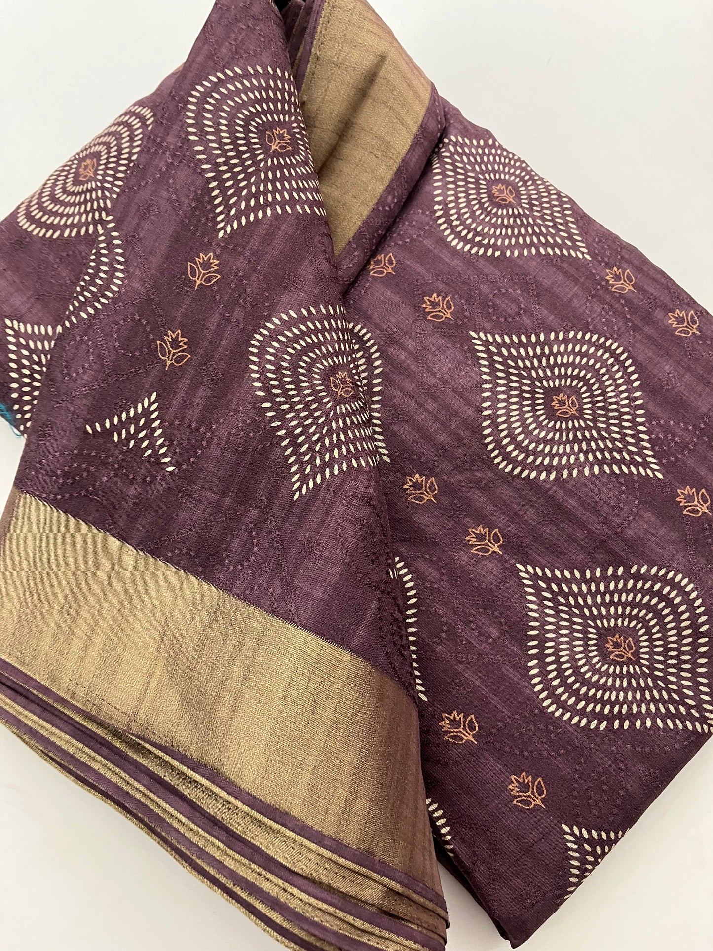 Ju11 Tussar Chiffon