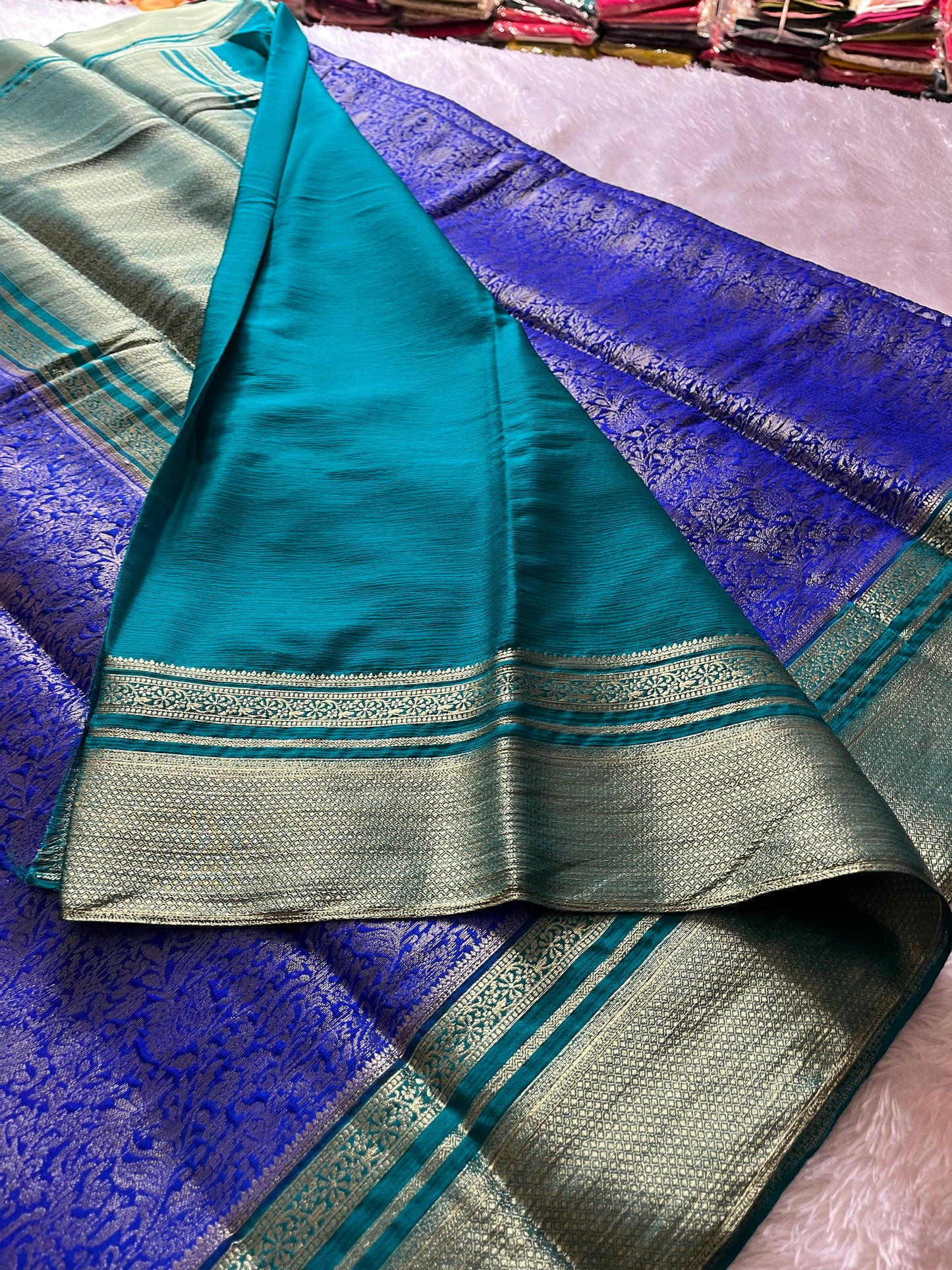 Banarasi Brocade soft silk