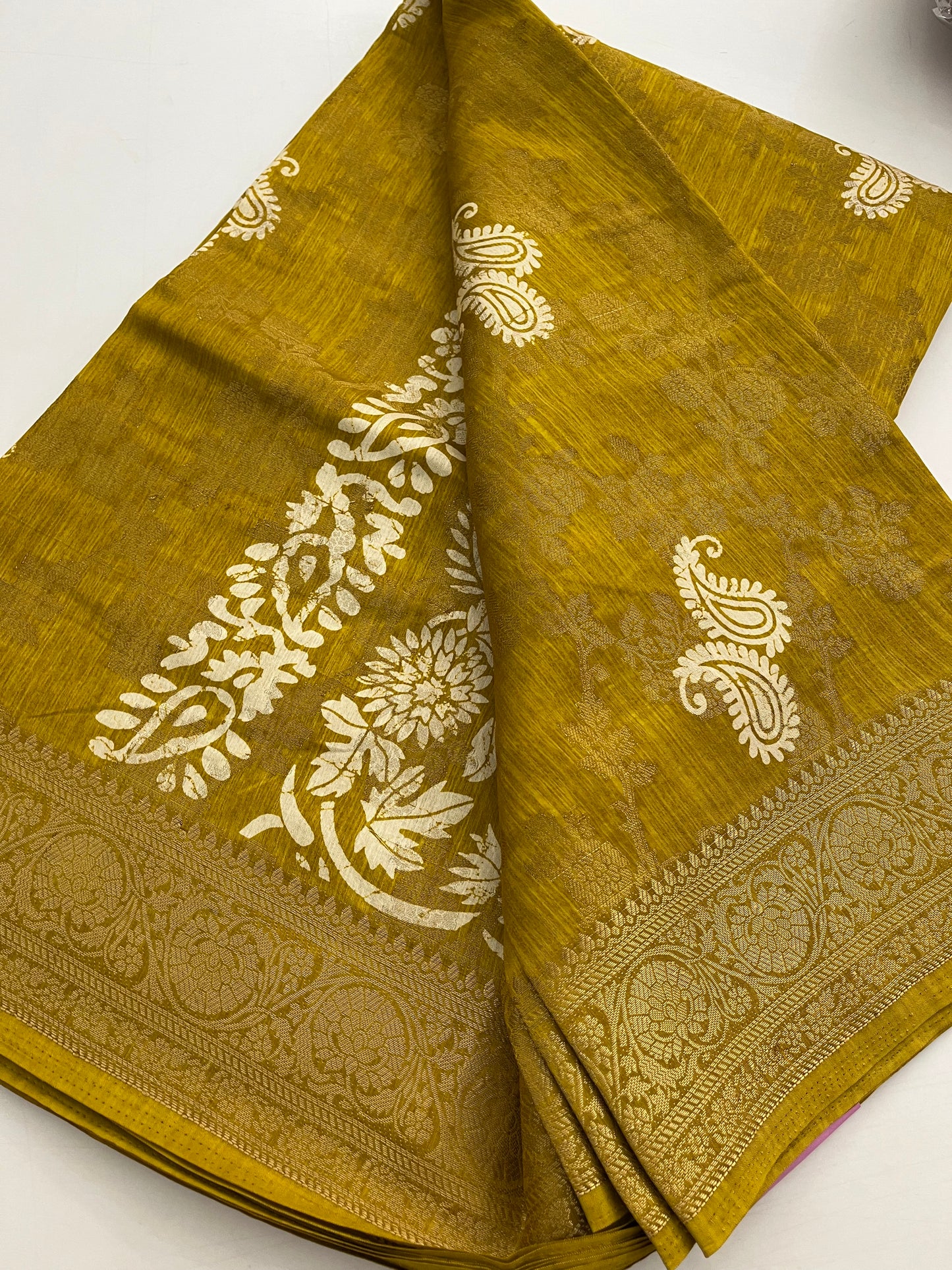 Tussar Chiffon