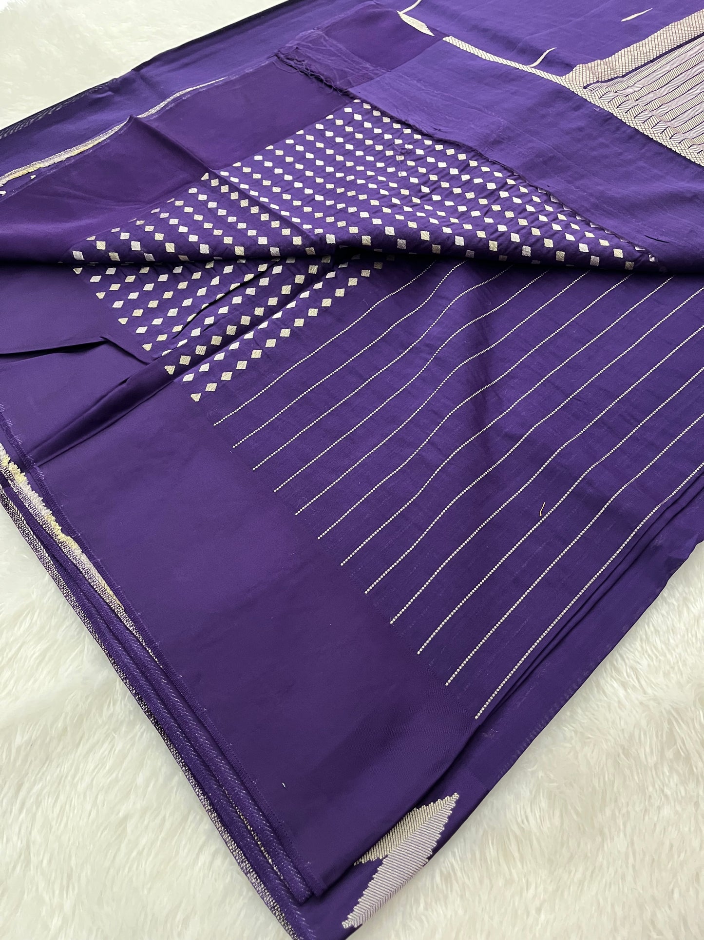 M3 Dupion jute silk saree