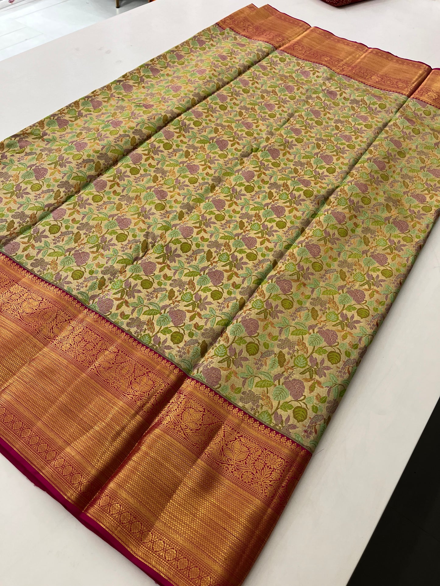 Pure Kanchi Silk Saree