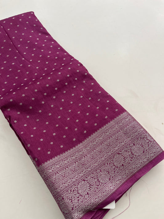 Banarasi silver Butties