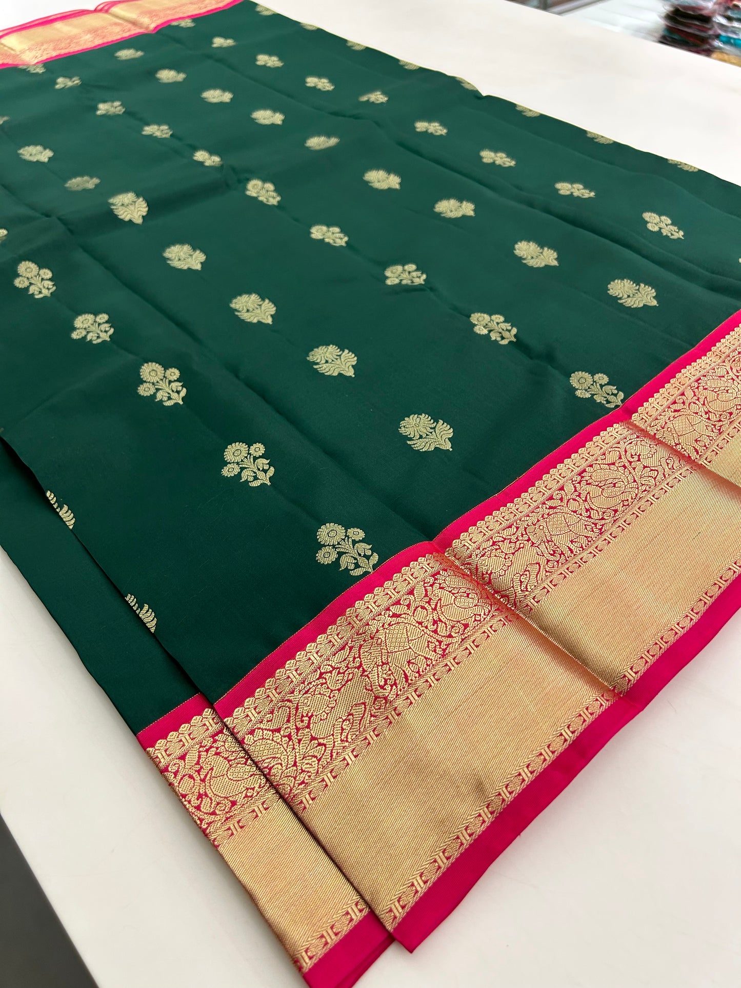 Pure mix silk saree