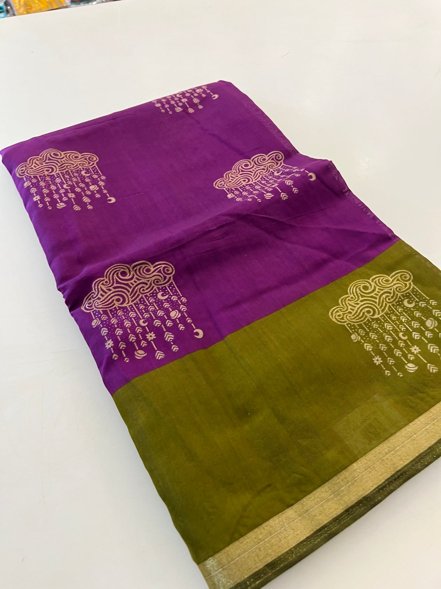 Tussar fancy