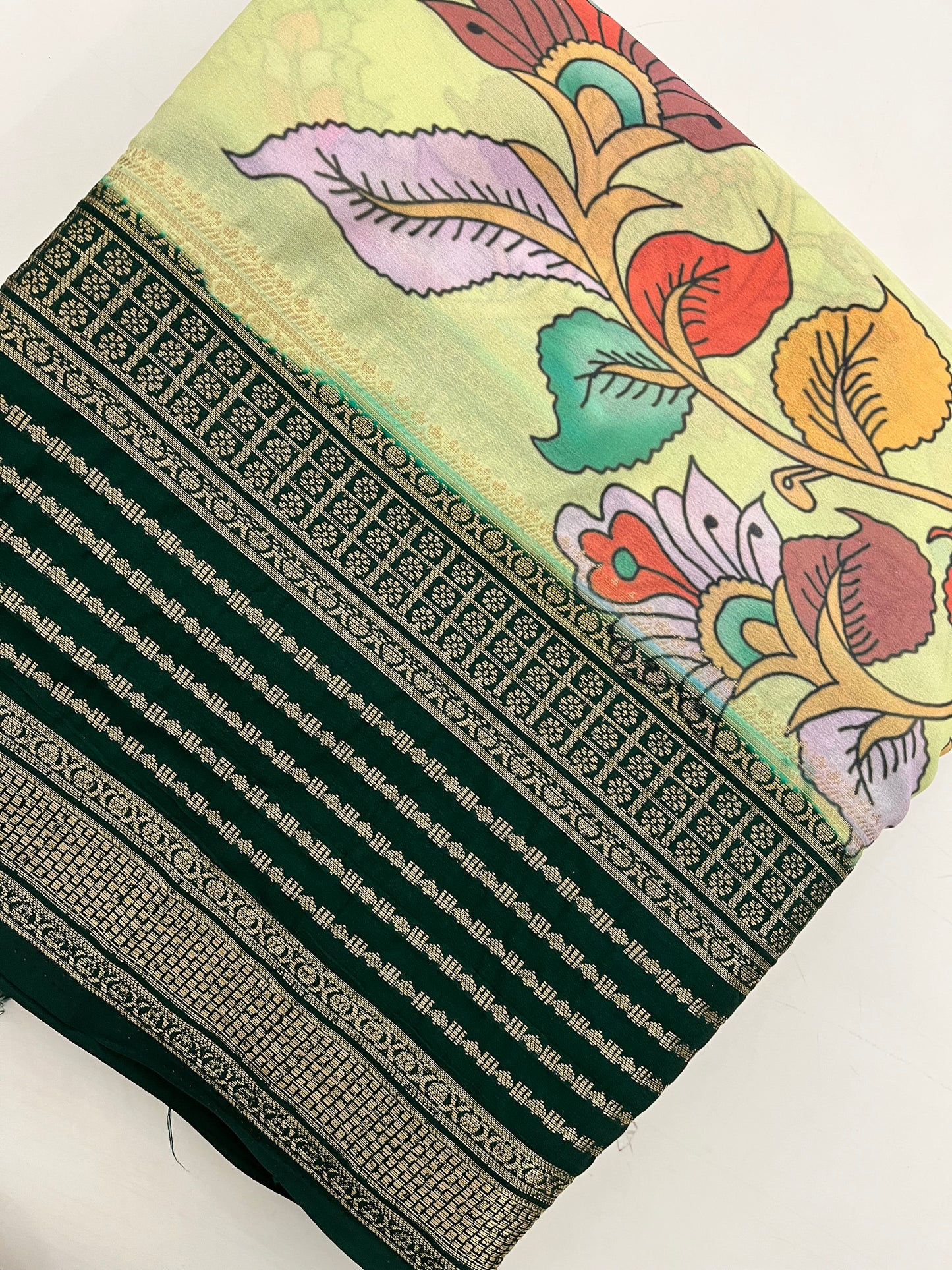 Ju10 Printed Semi Mysore Silk