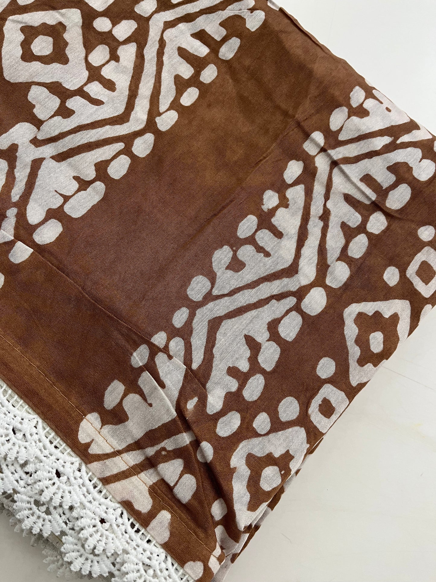 Fancy Soft Cotton Saree With Extra White chikankari Blouse