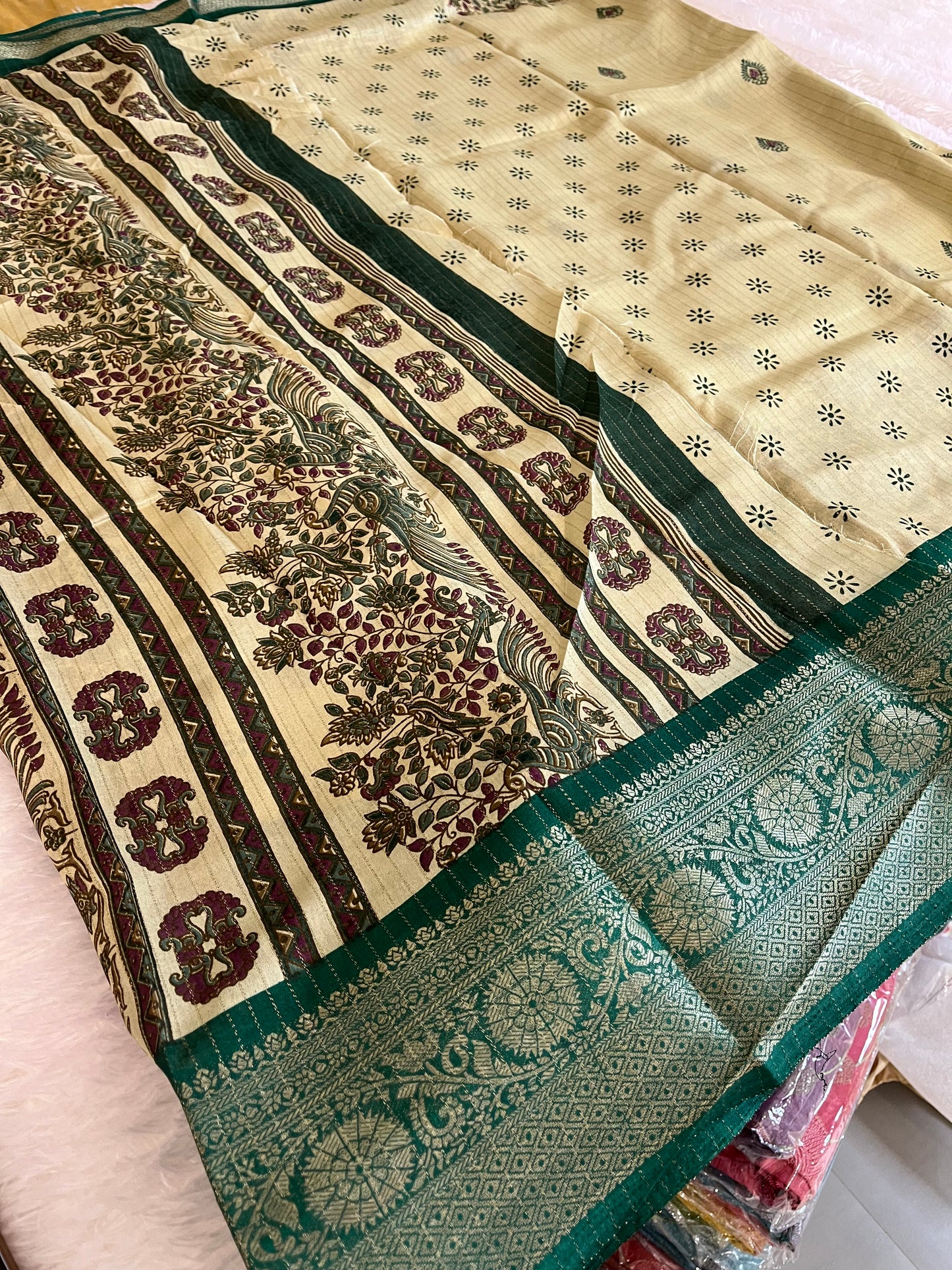 Tussar fancy-109