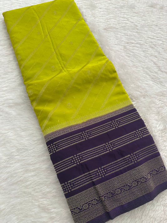 Premium Crape Designer Saree-M13