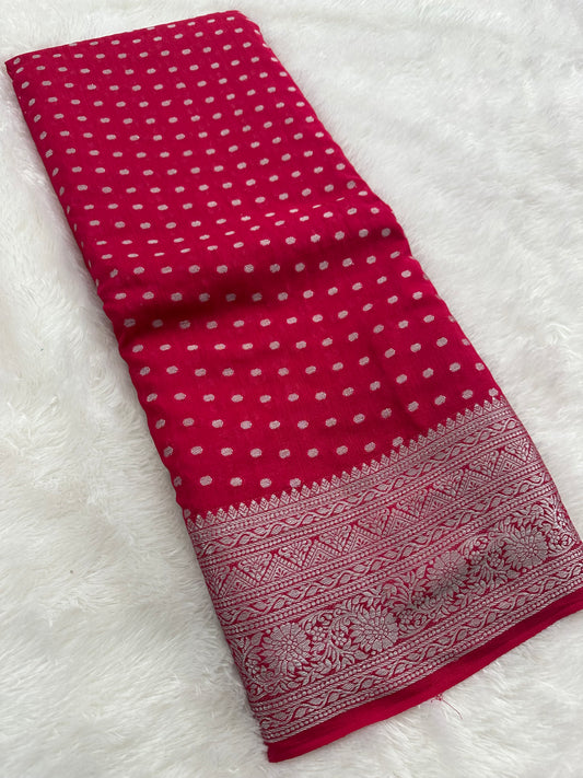 Banarsi Silver Butties-M20