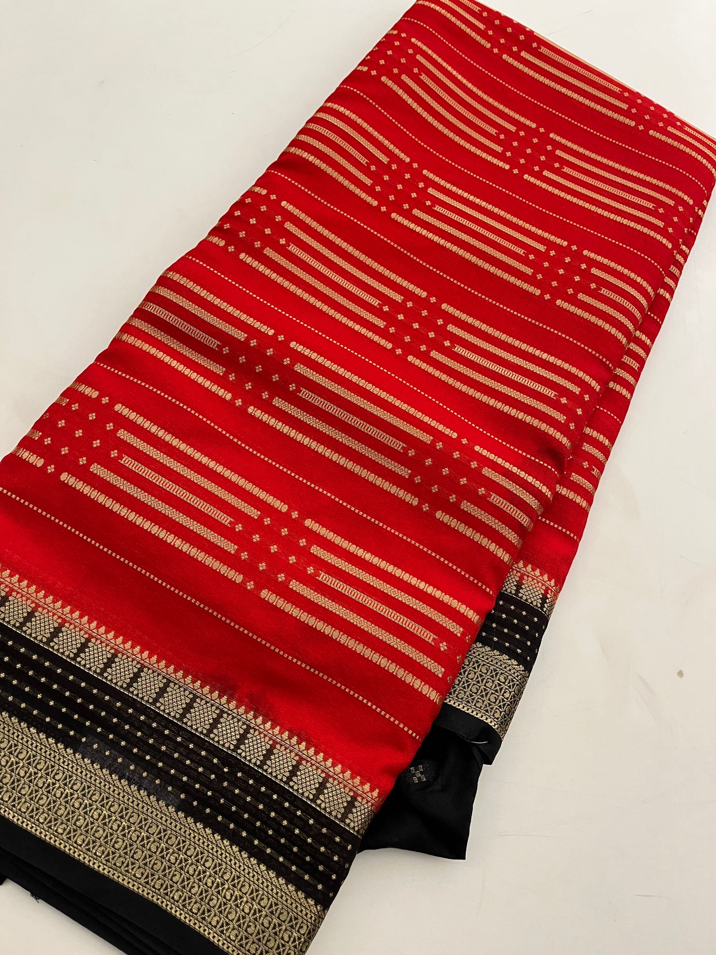 Crape fancy silk