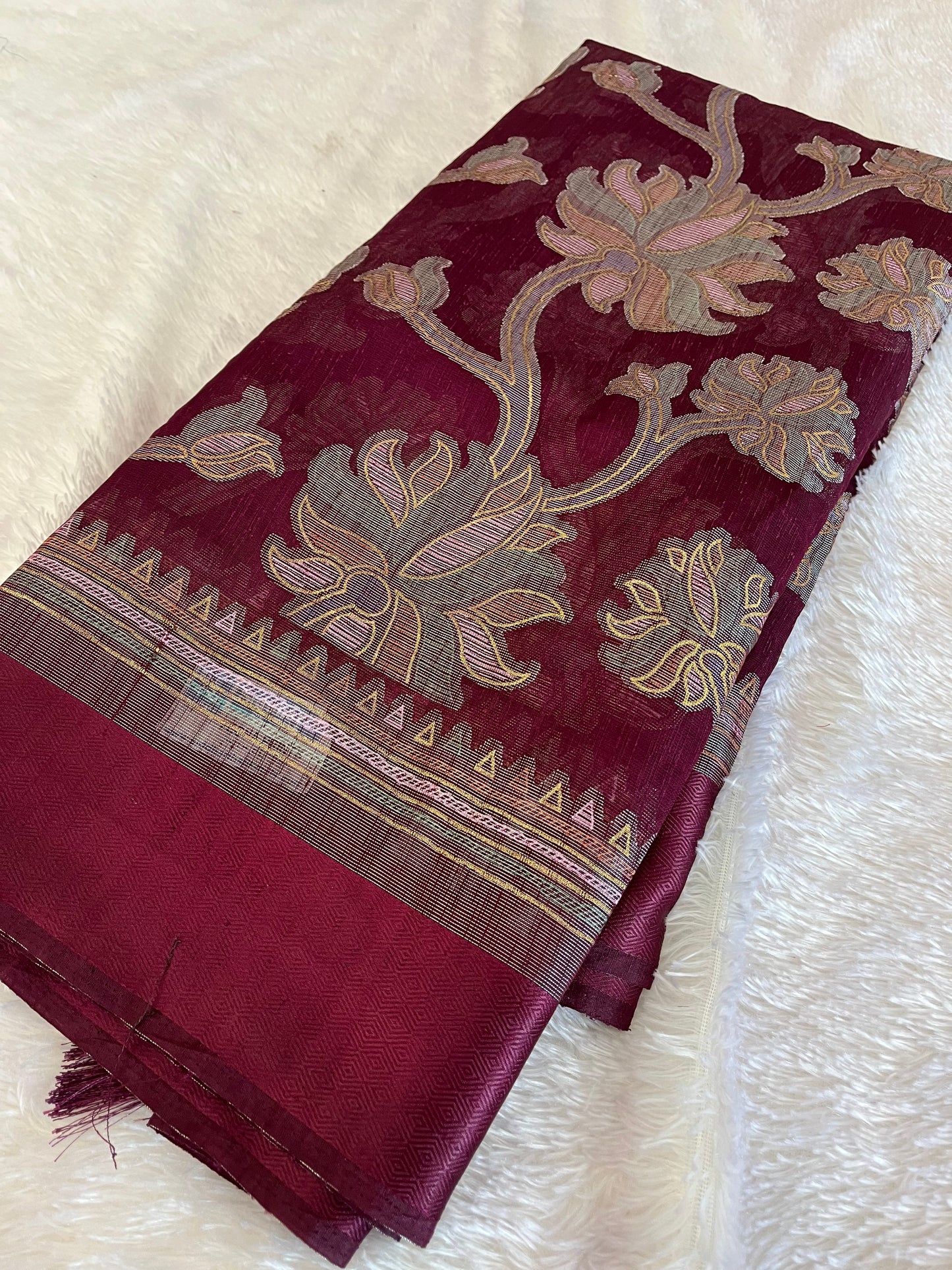 Linen chiffon