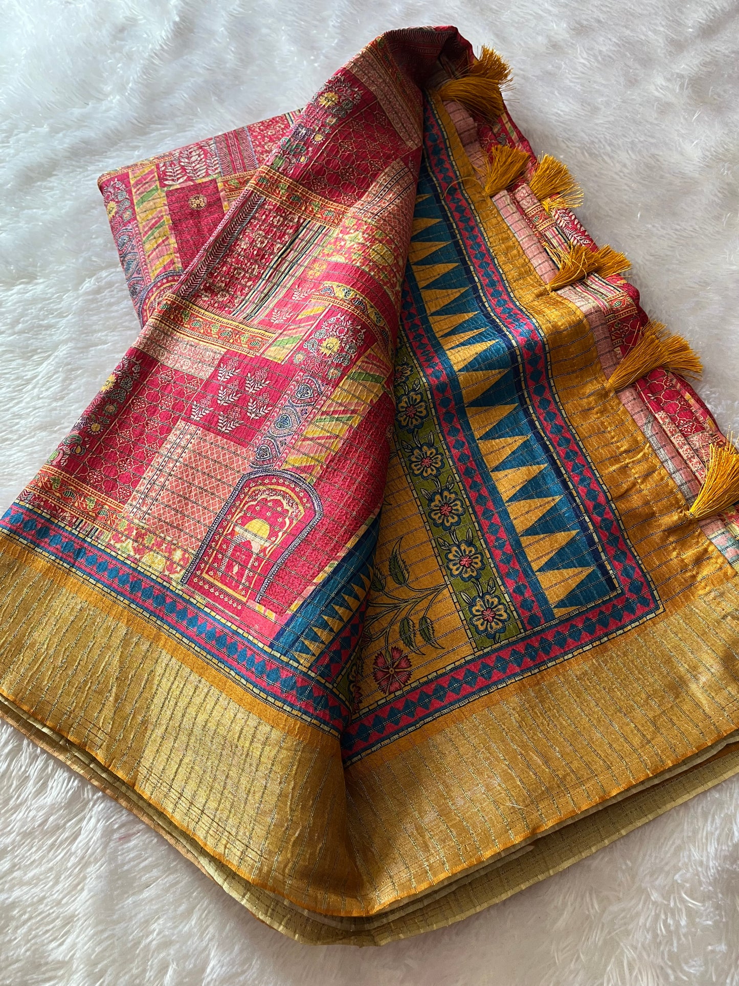 Tussar fancy