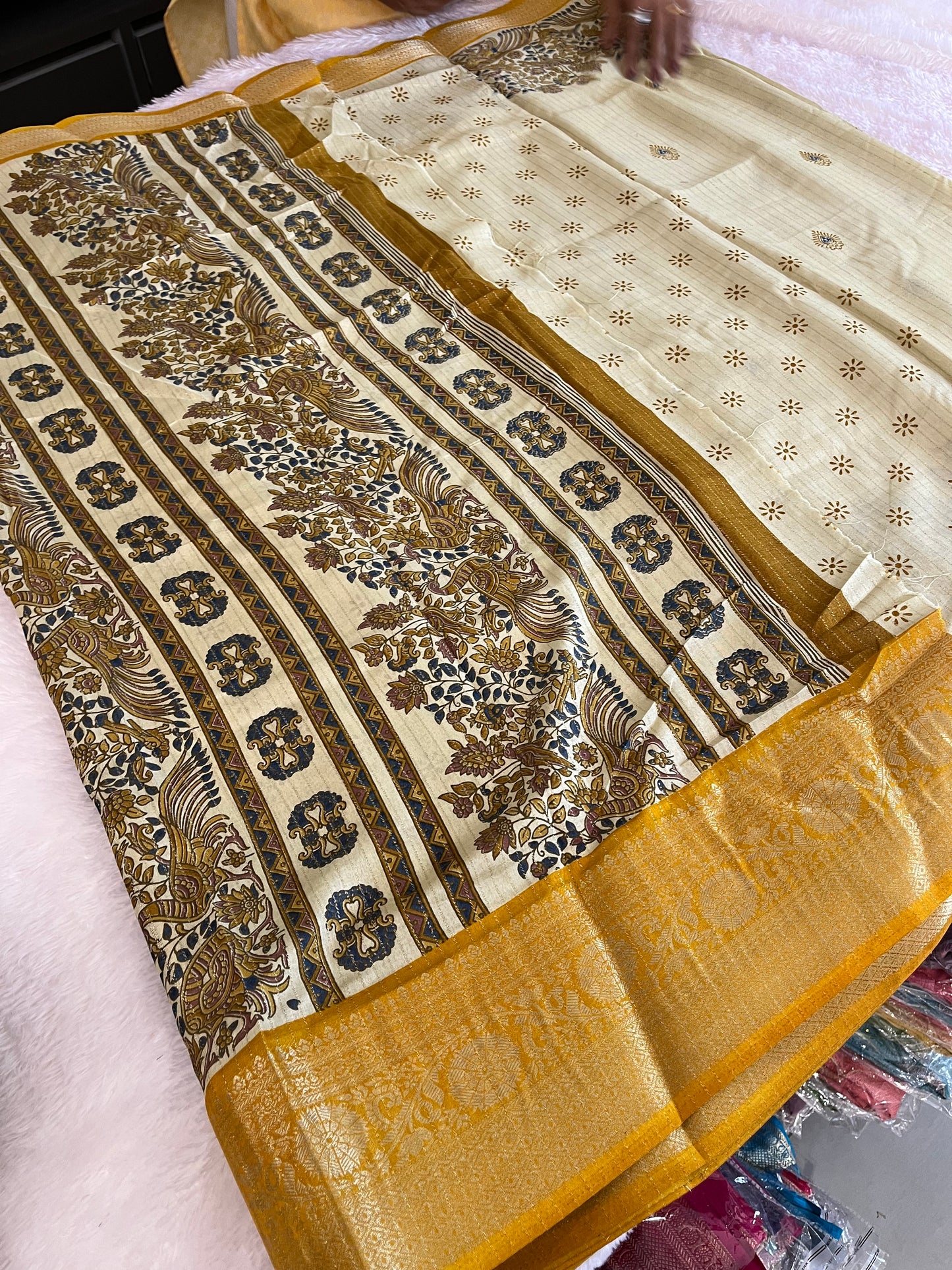 Tussar fancy-109