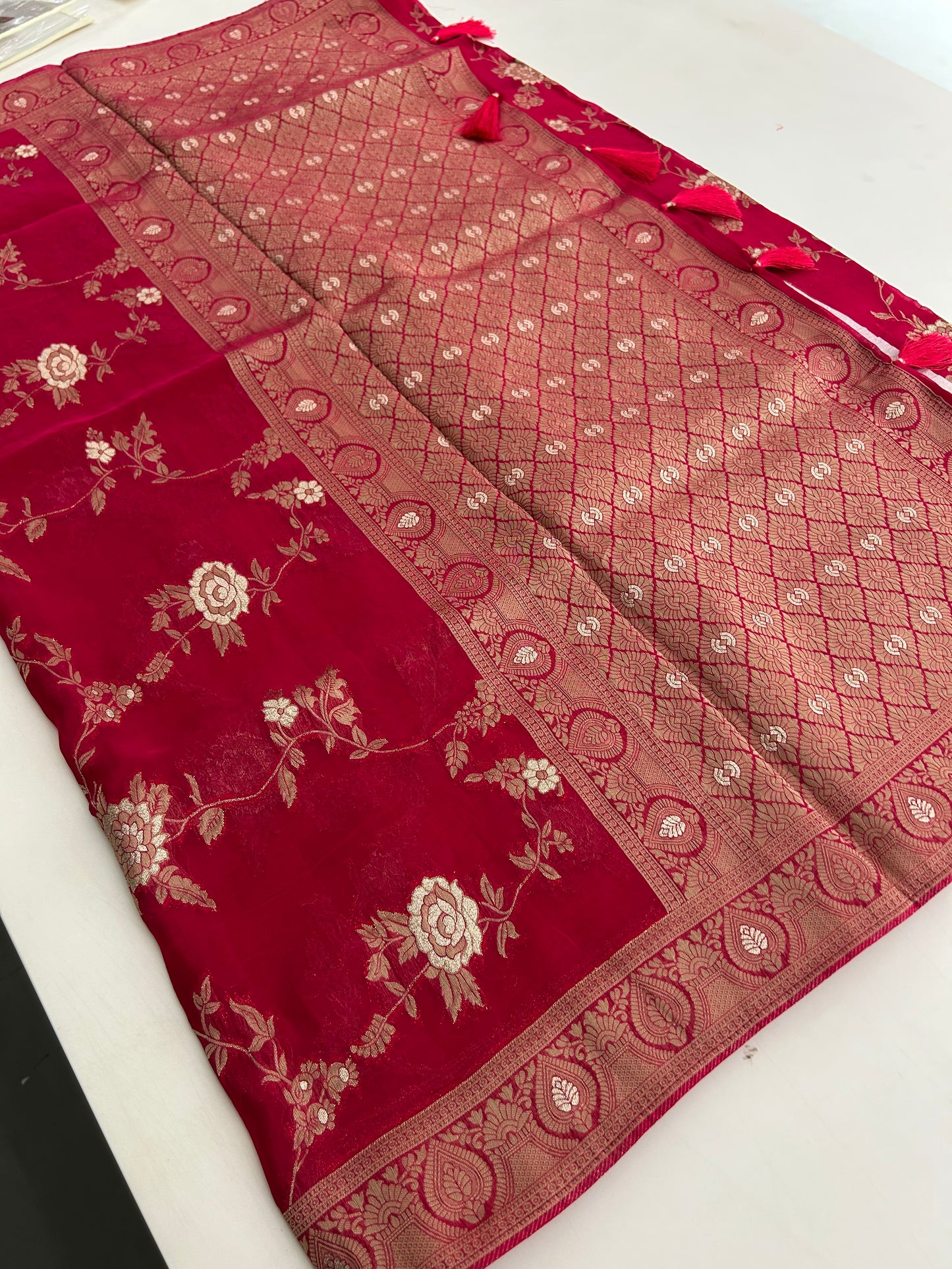 Designer georgette saree