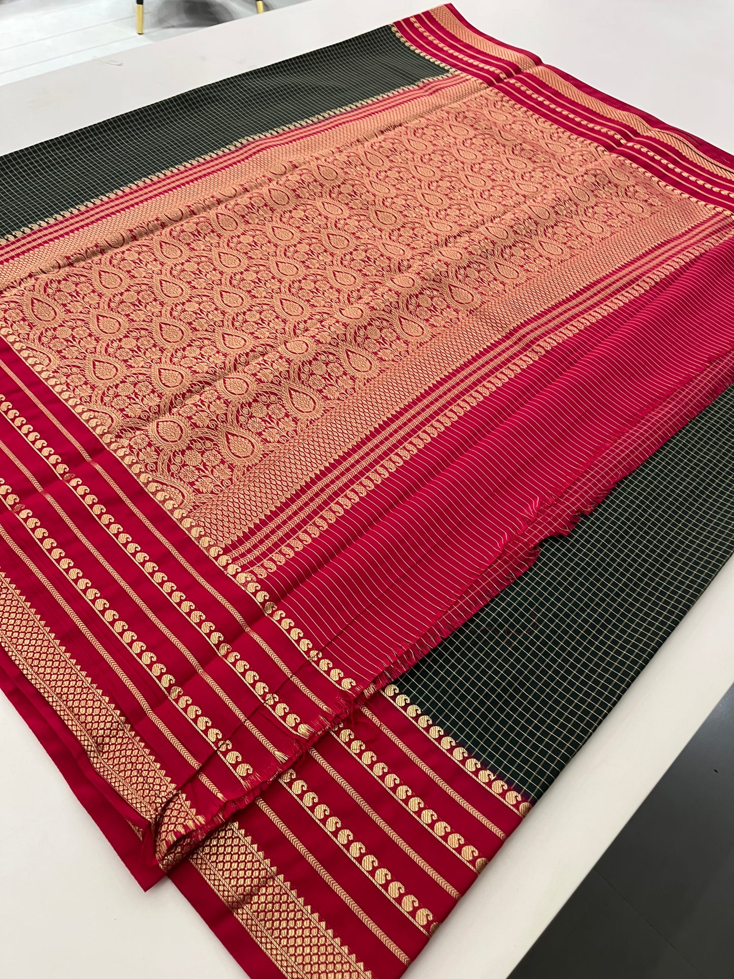 Crepe Silk Designer Saree