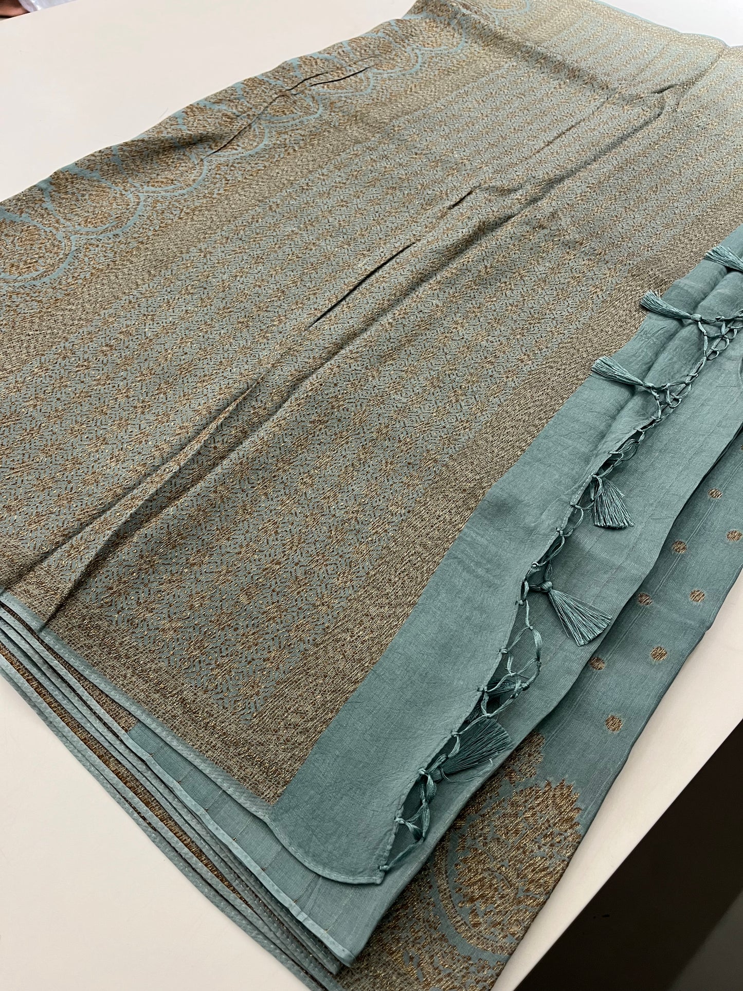 Designer jute silk