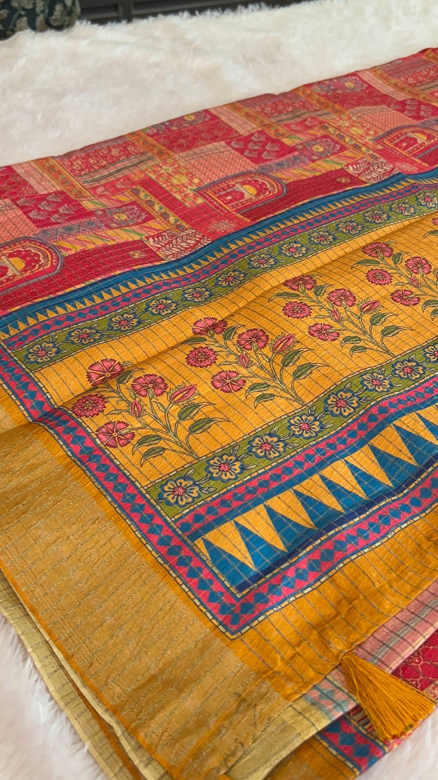 Tussar fancy