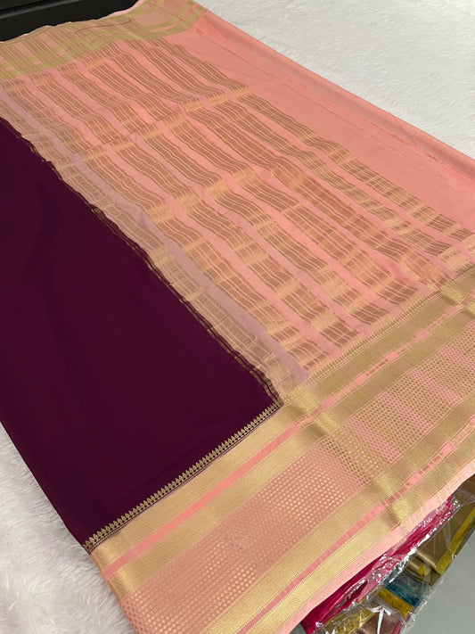 Semi Crepe Mysore Silk