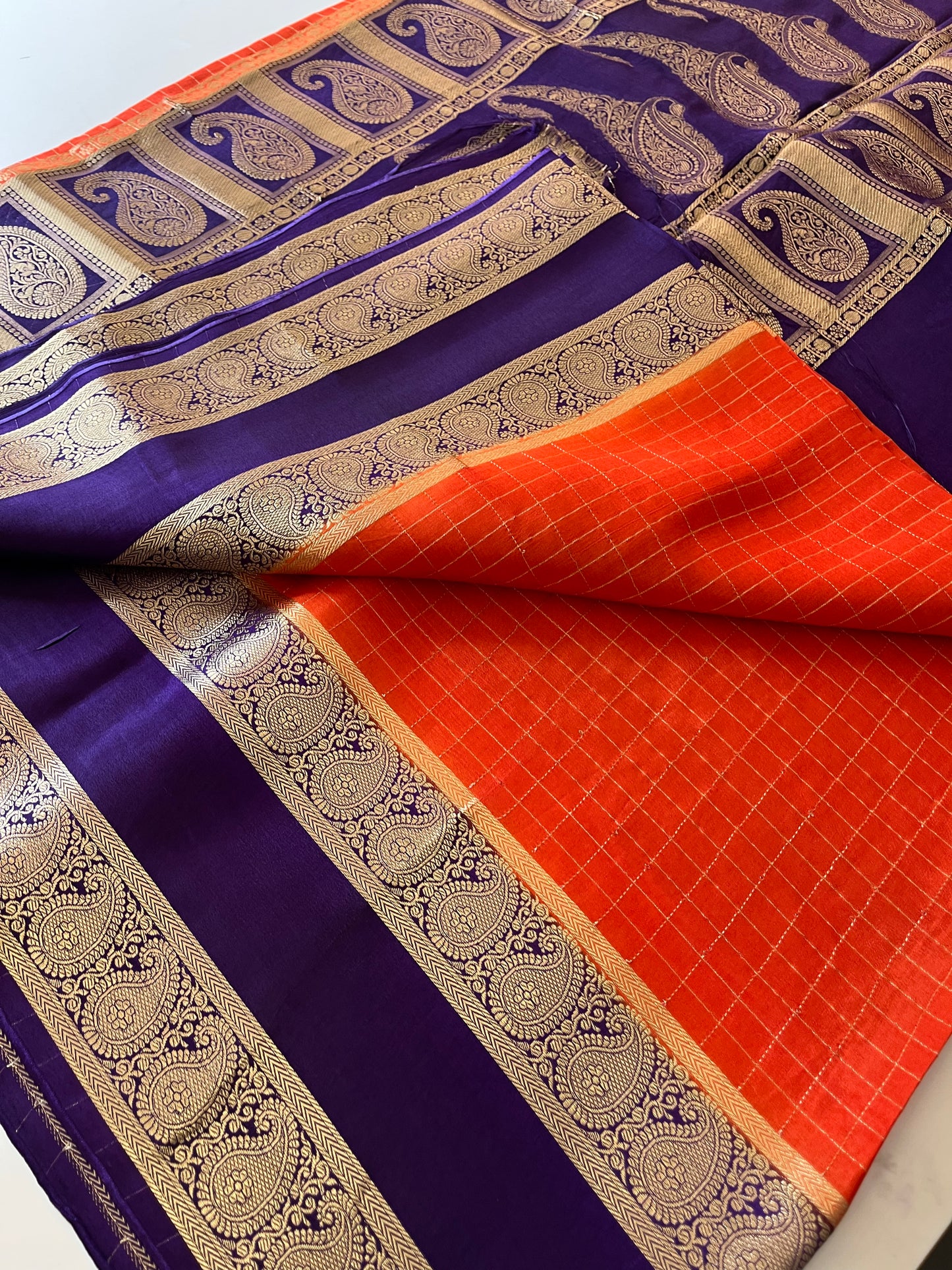 Banarasi Crape Vinrage Designer saree