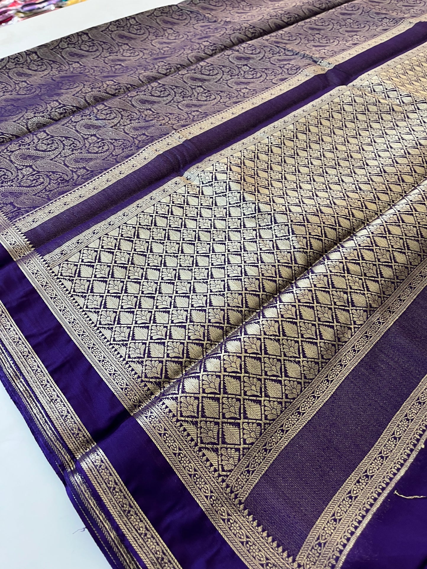 Banarasi brocade soft silk