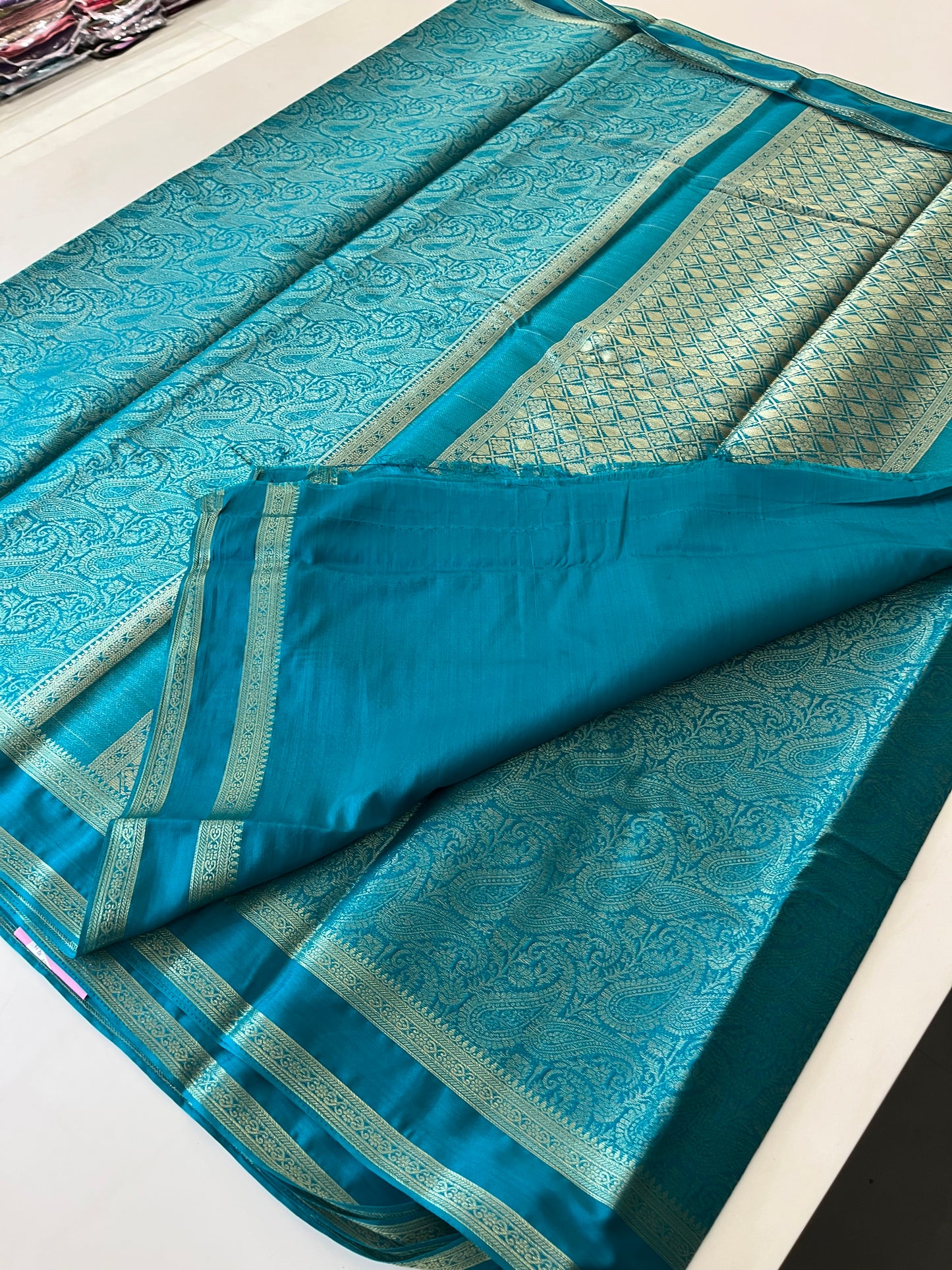 Banarasi brocade soft silk