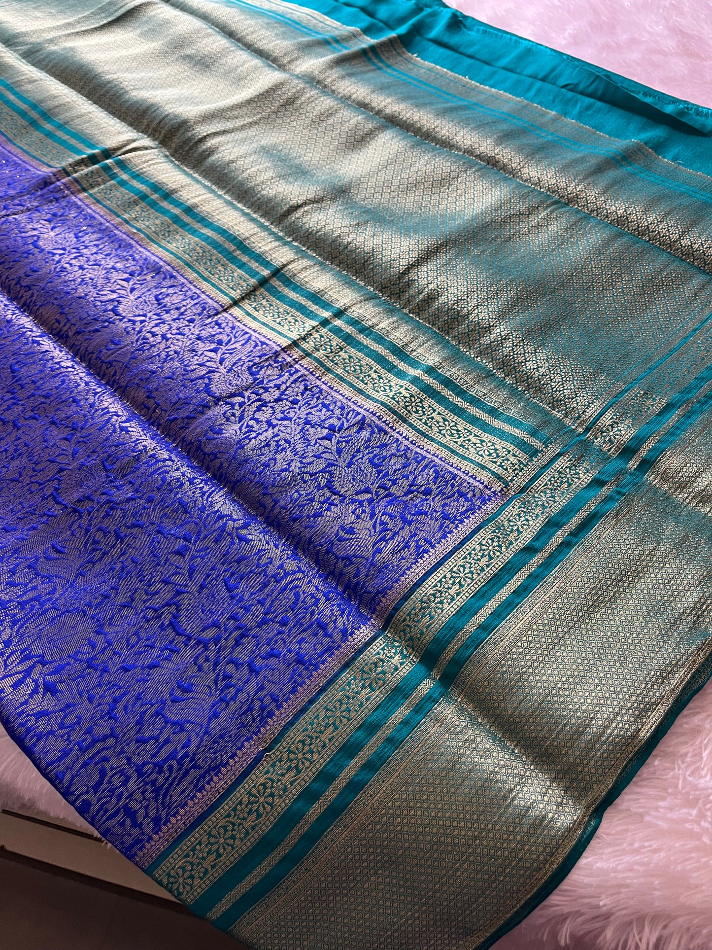 Banarasi Brocade soft silk