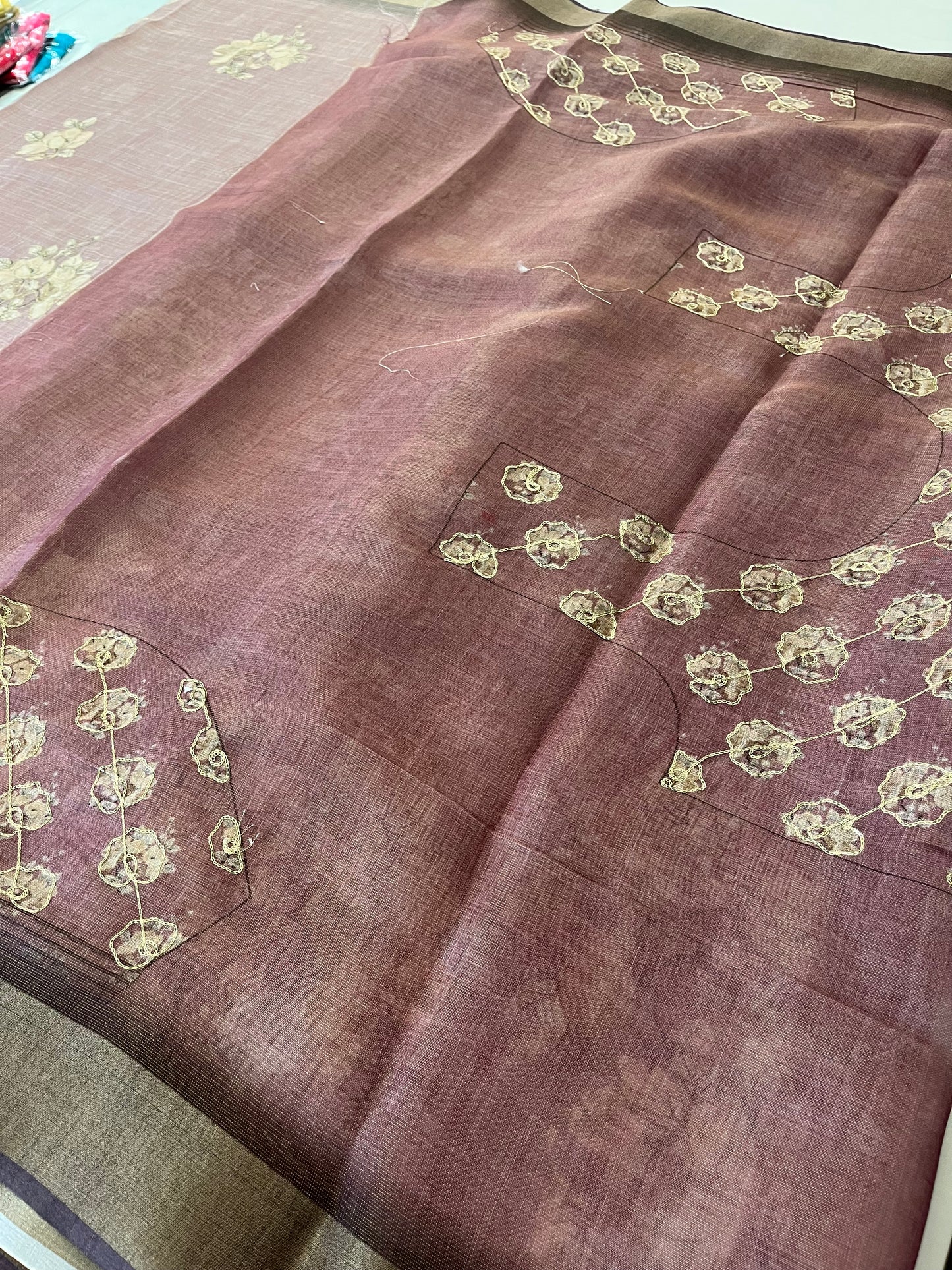 Designer Tussar Silk