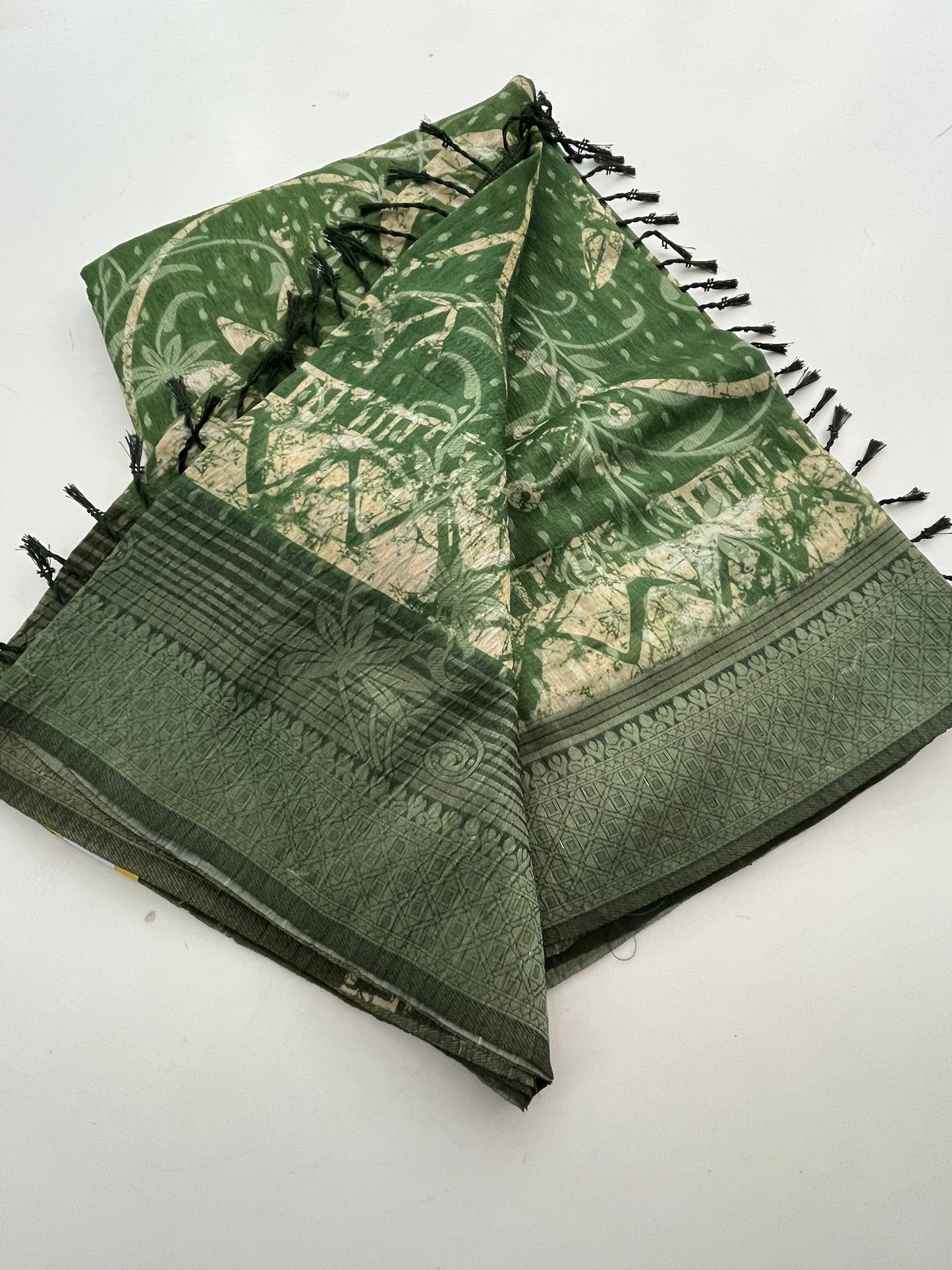 Printed Tussar Fancy