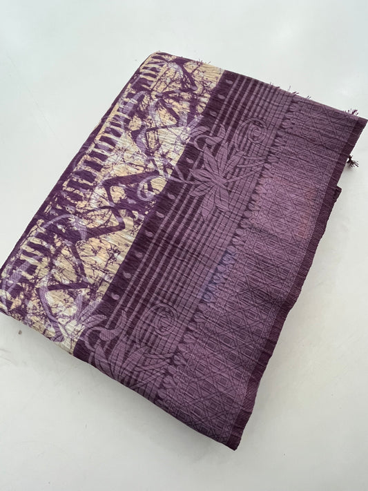 Printed Tussar Fancy